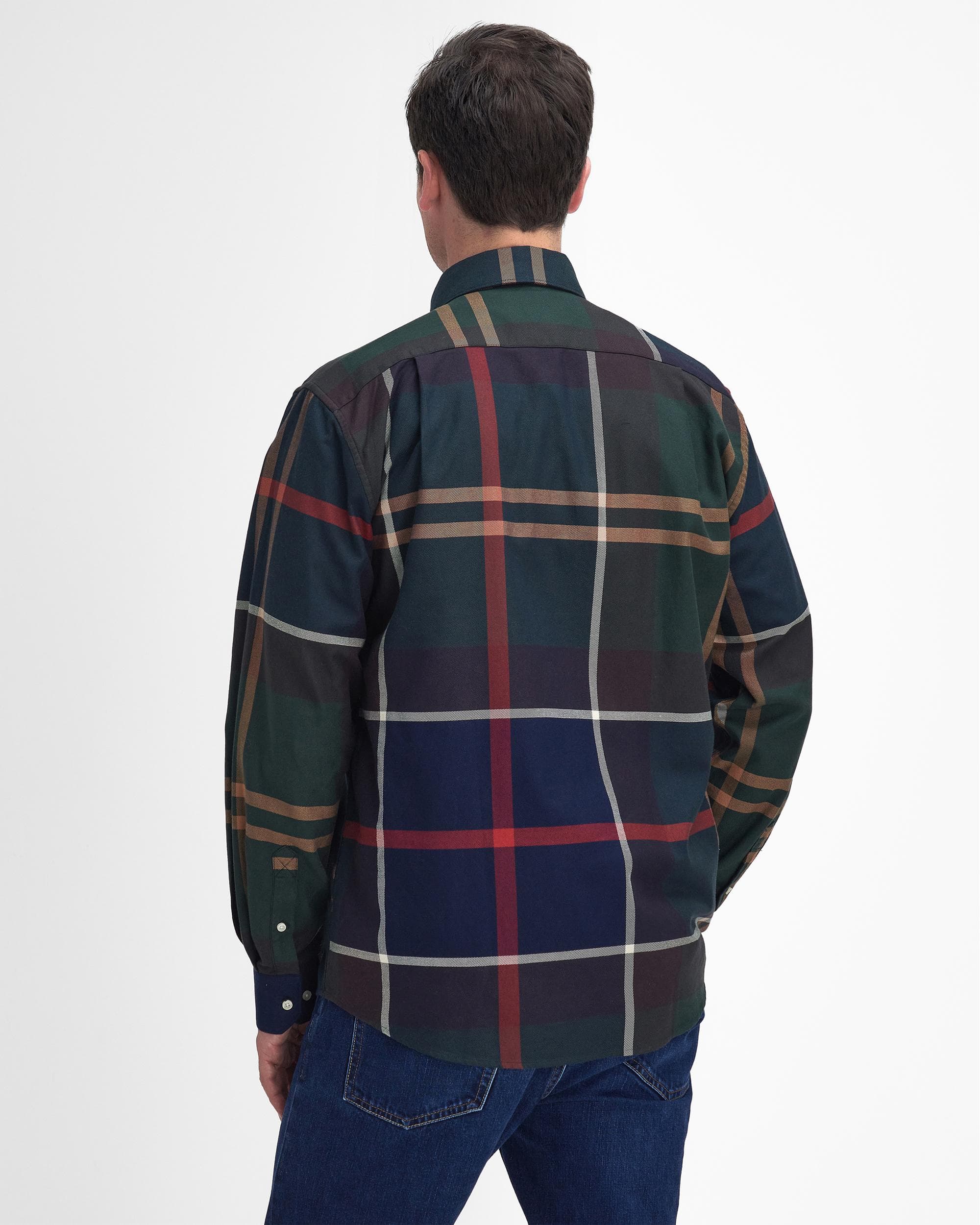 Barbour Bearpark Mens Long Sleeve Tartan Shirt - Image 4