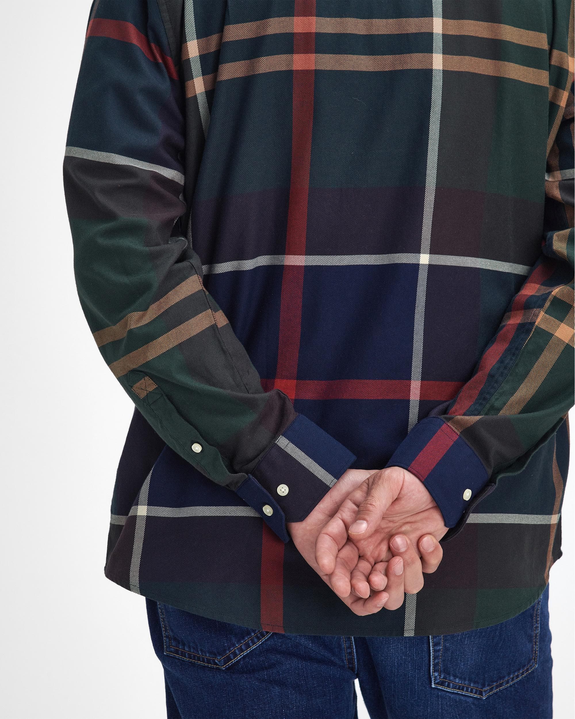 Barbour Bearpark Mens Long Sleeve Tartan Shirt - Image 5