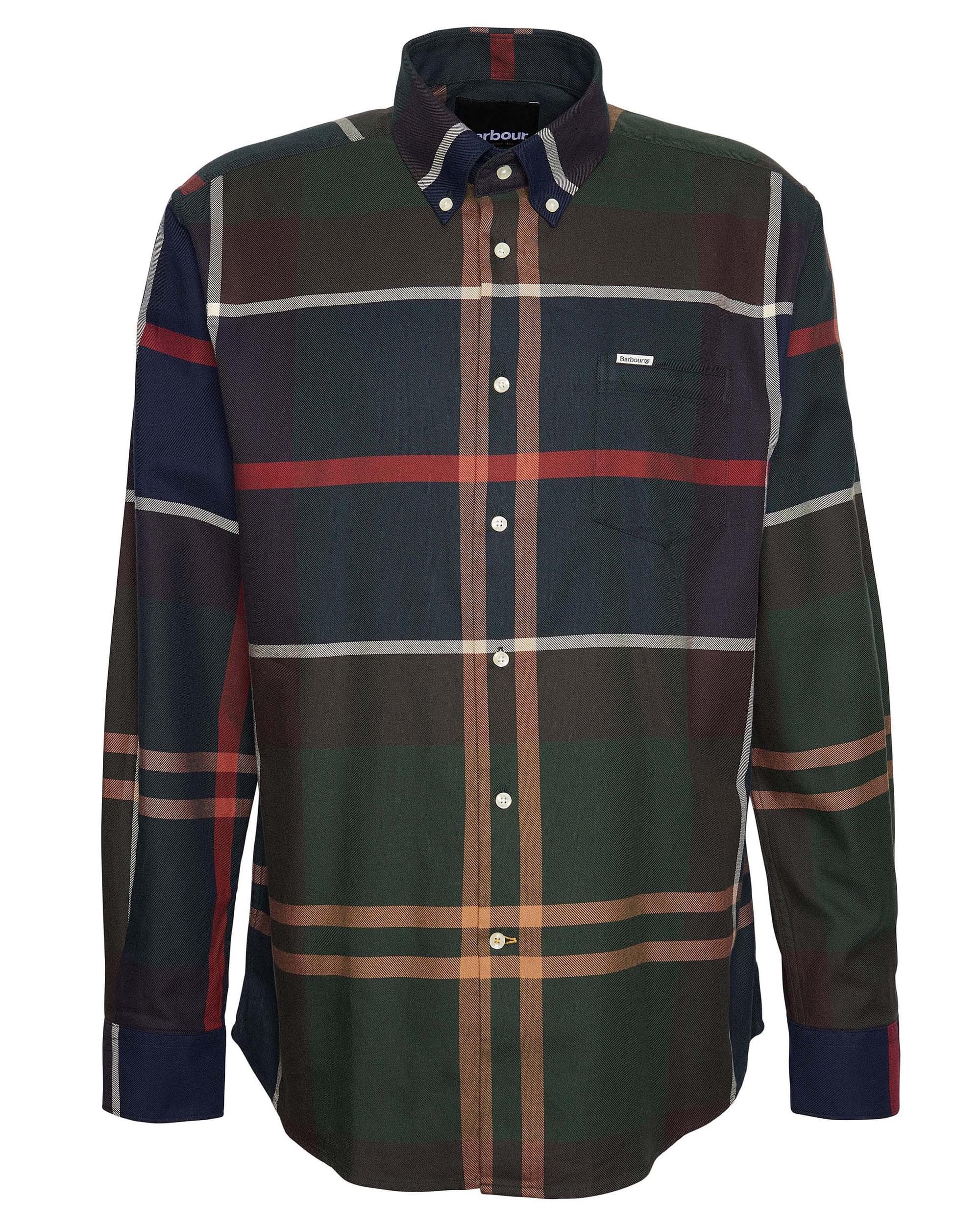 Barbour Bearpark Mens Long Sleeve Tartan Shirt - Image 7