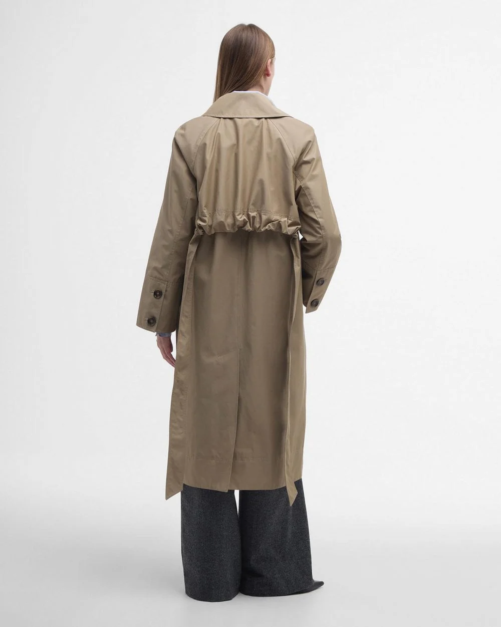 Barbour Beatrix Womens Showerproof Trenchcoat - Image 8