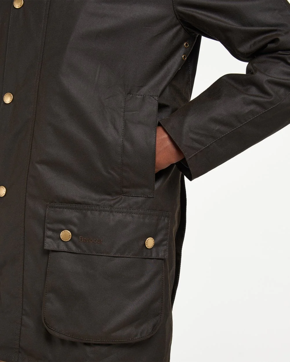 Barbour Beausby Mens Wax Jacket - Image 3