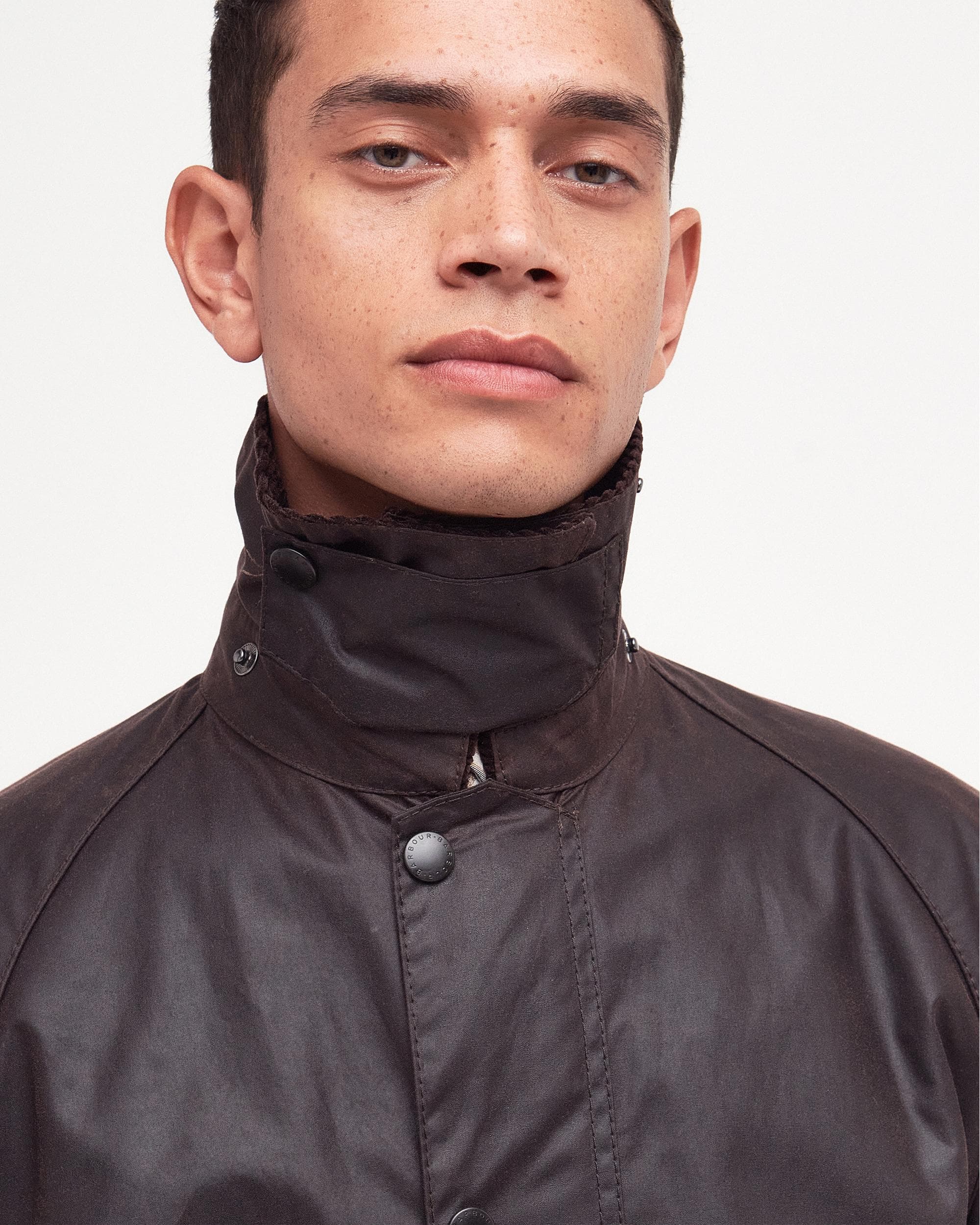 Barbour Bedale Mens Wax Jacket - Rustic - Image 3