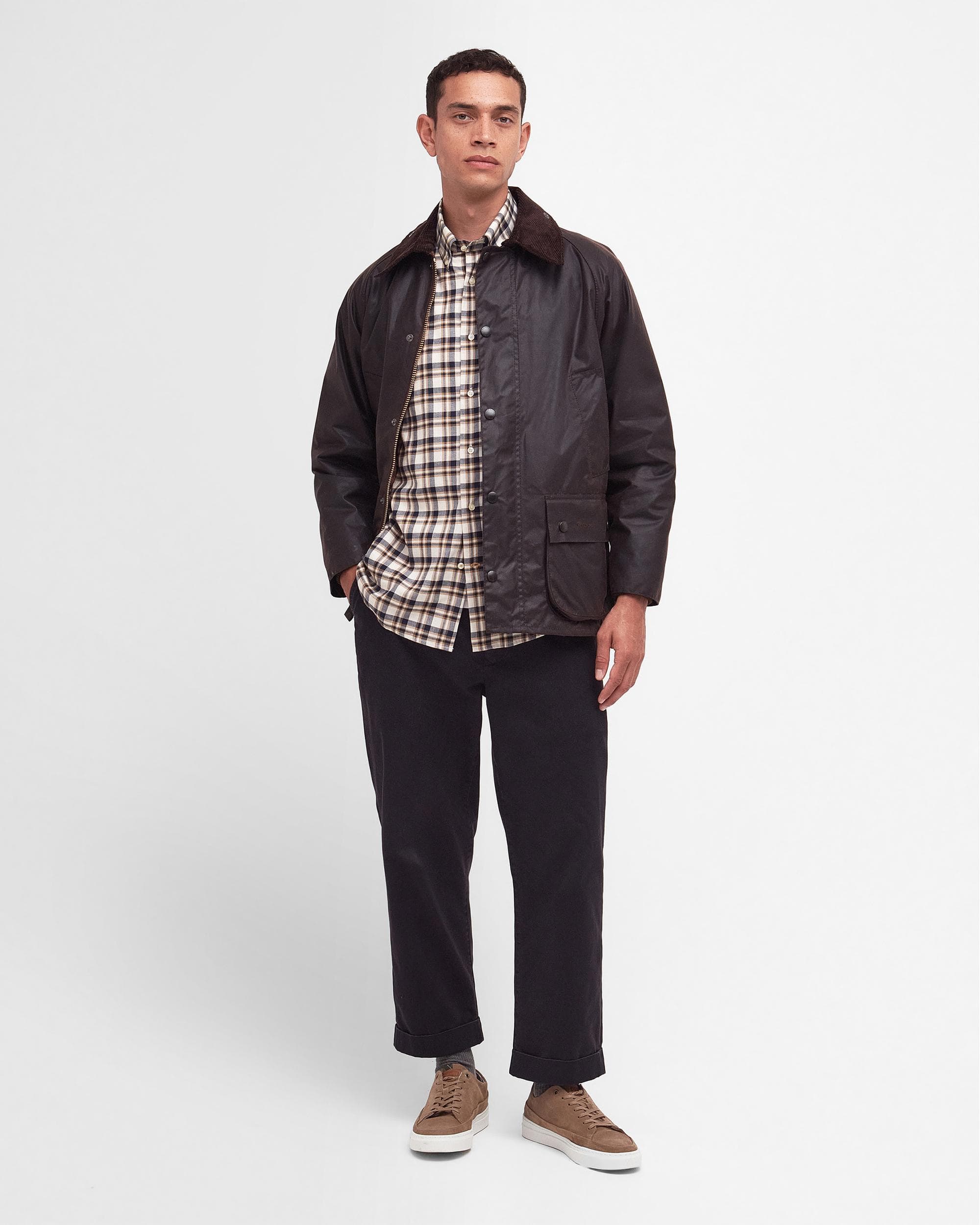 Barbour Bedale Mens Wax Jacket - Rustic - Image 5