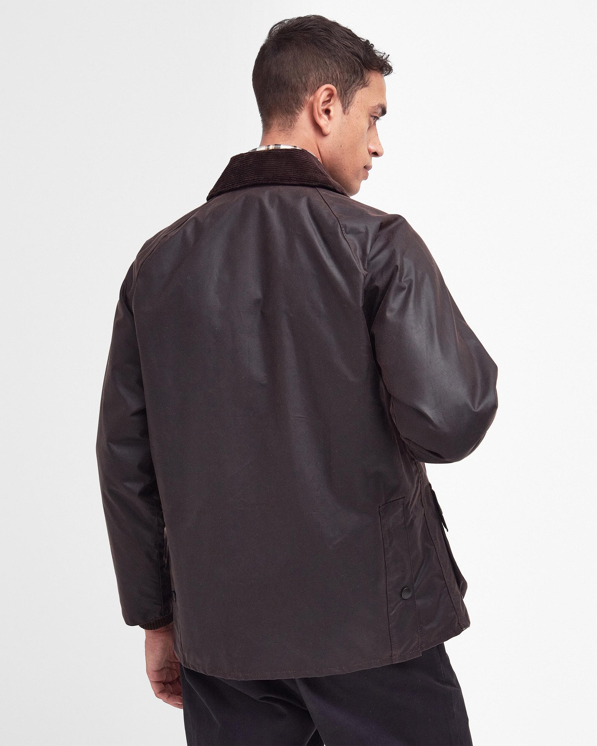 Barbour Bedale Mens Wax Jacket - Rustic - Image 6
