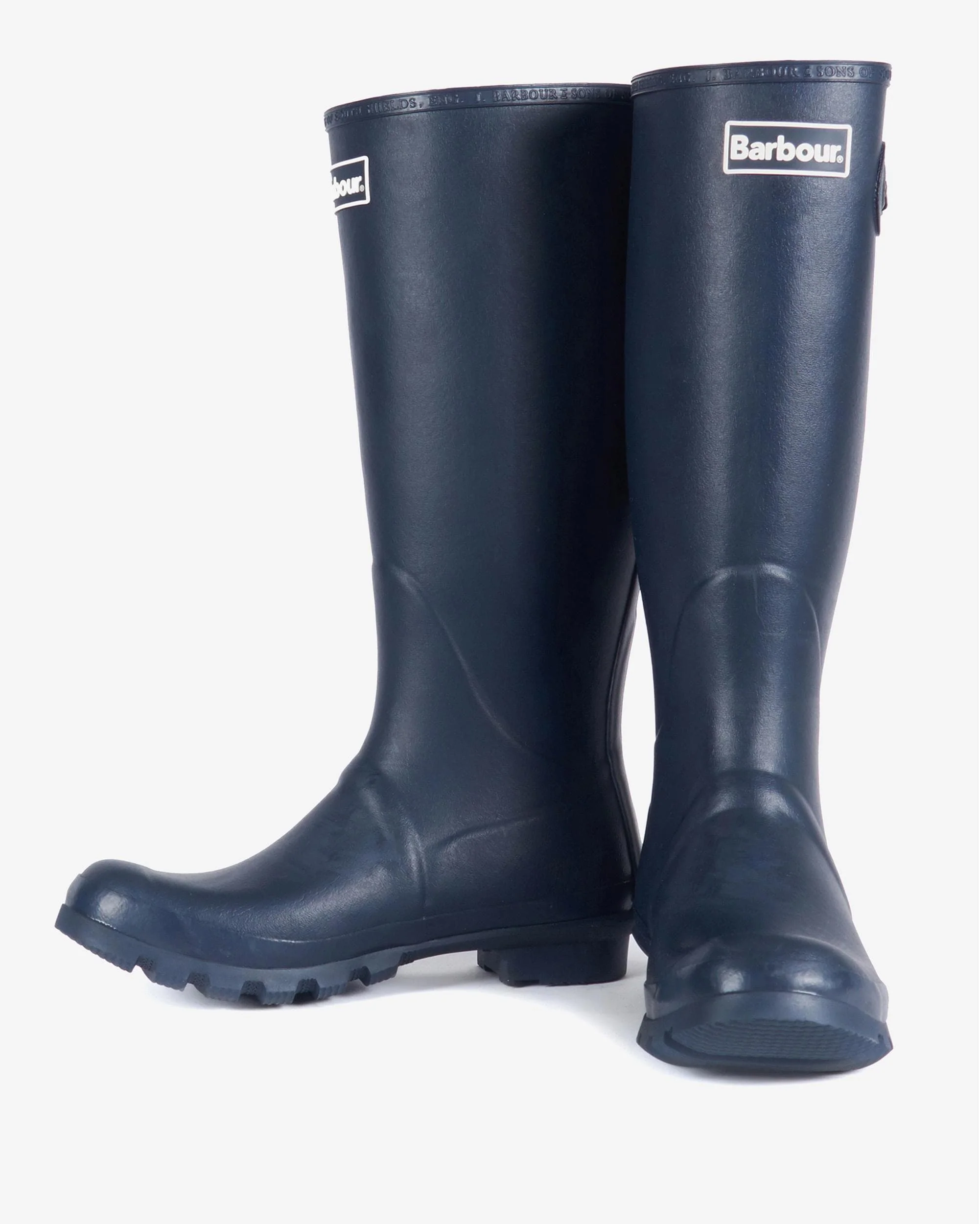Barbour Bede Mens Wellington Boots - Navy - Image 2