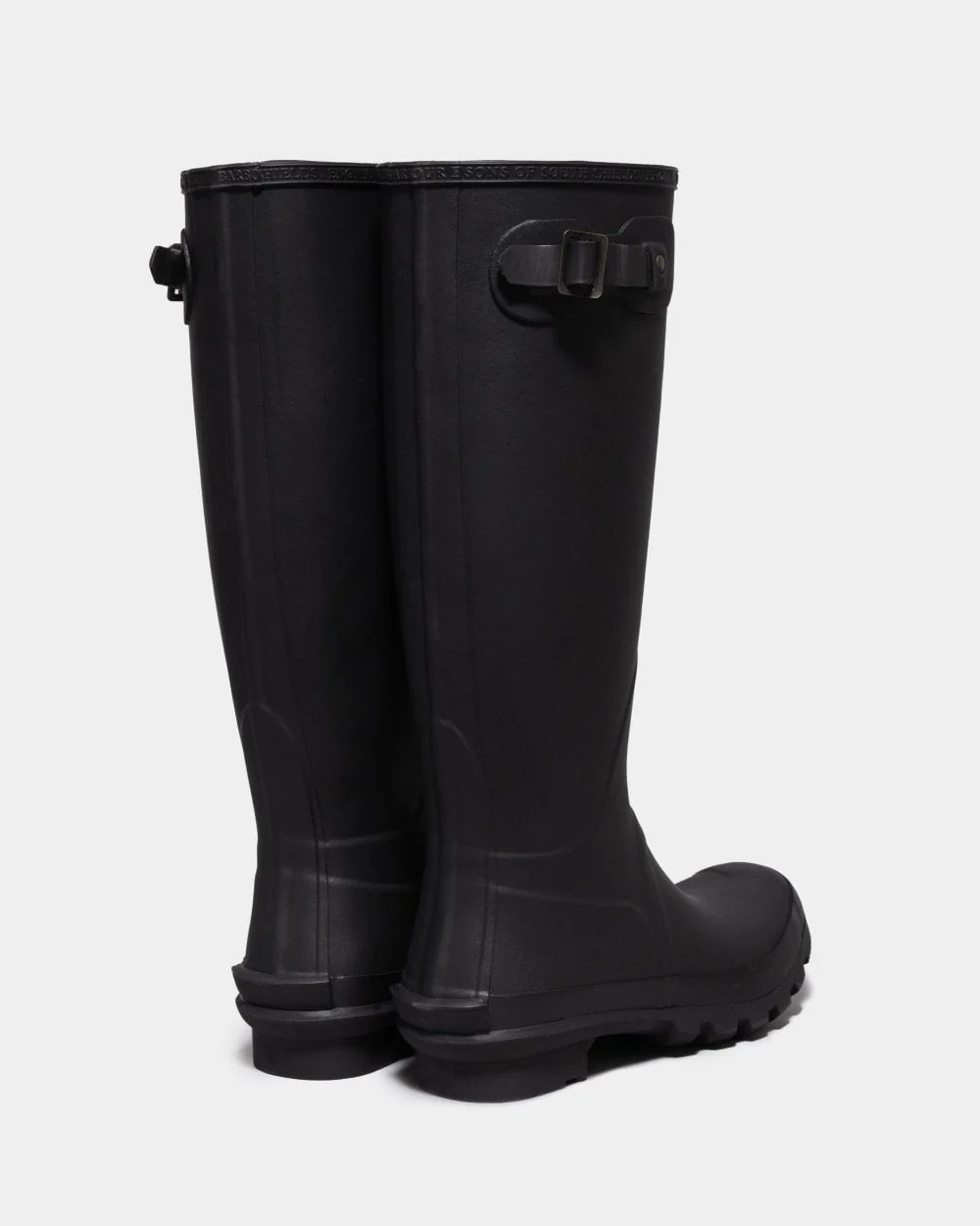 Barbour Bede Womens Wellington Boots - Black - Image 3
