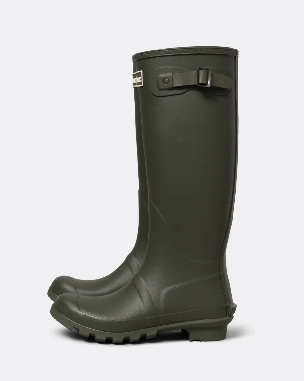 Barbour Bede Womens Wellington Boots - Olive - Image 2