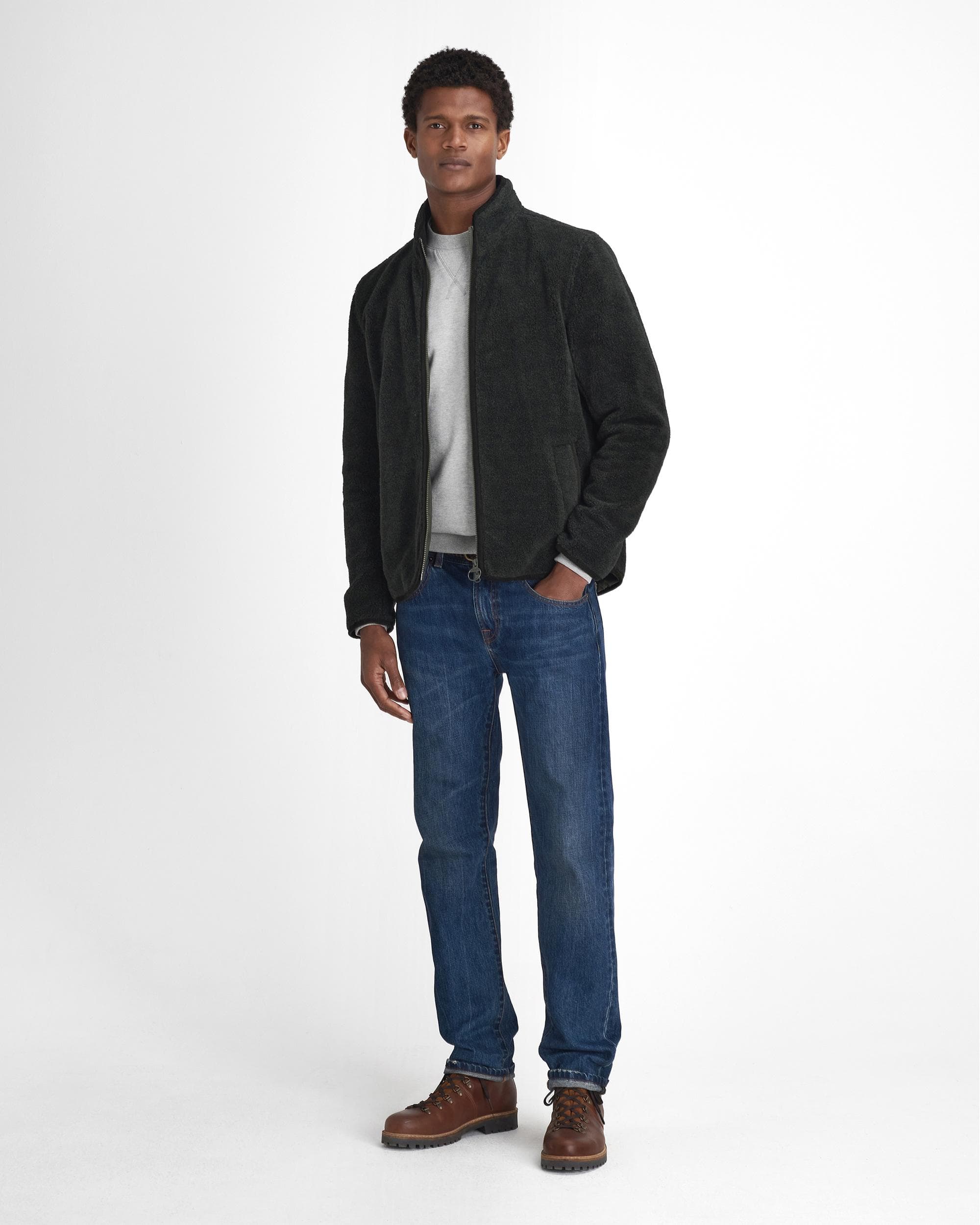 Barbour Belford Mens Fleece Jacket - Image 4