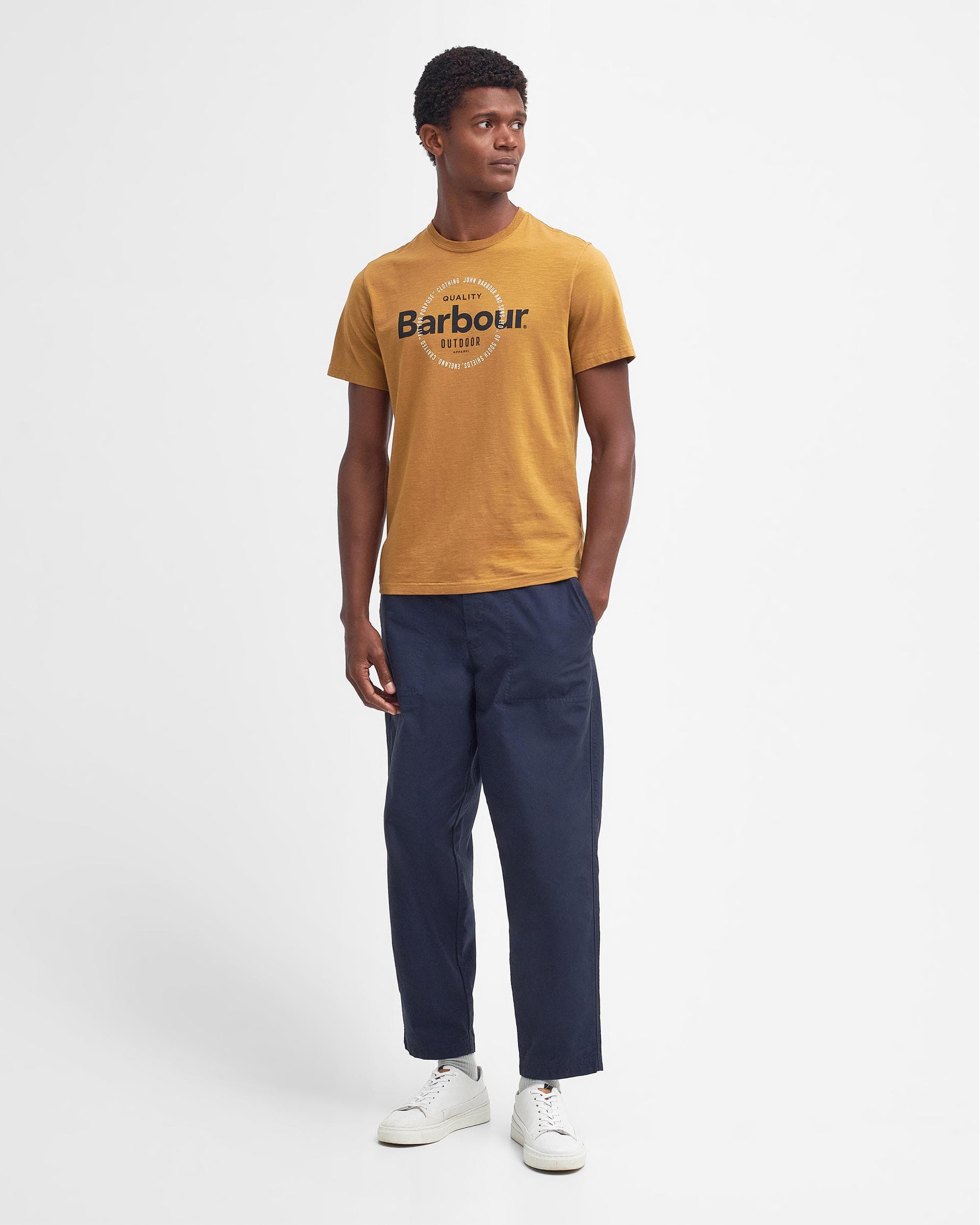Barbour Bidwell Mens Tailored T-Shirt - Image 3