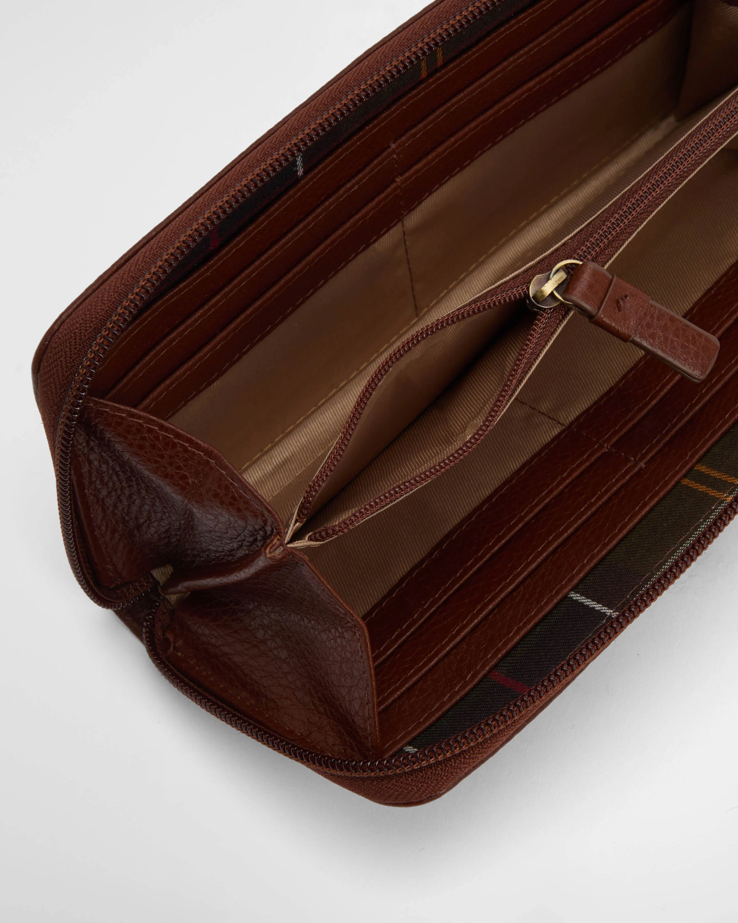 Barbour Birch Womens Leather Matinee Purse - Brown - Image 2