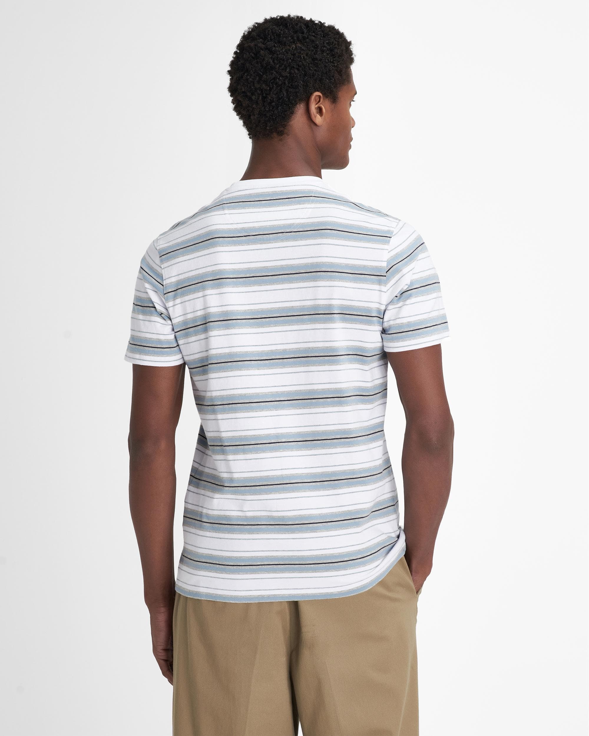 Barbour Boldron Stripe Mens T-Shirt - Image 4