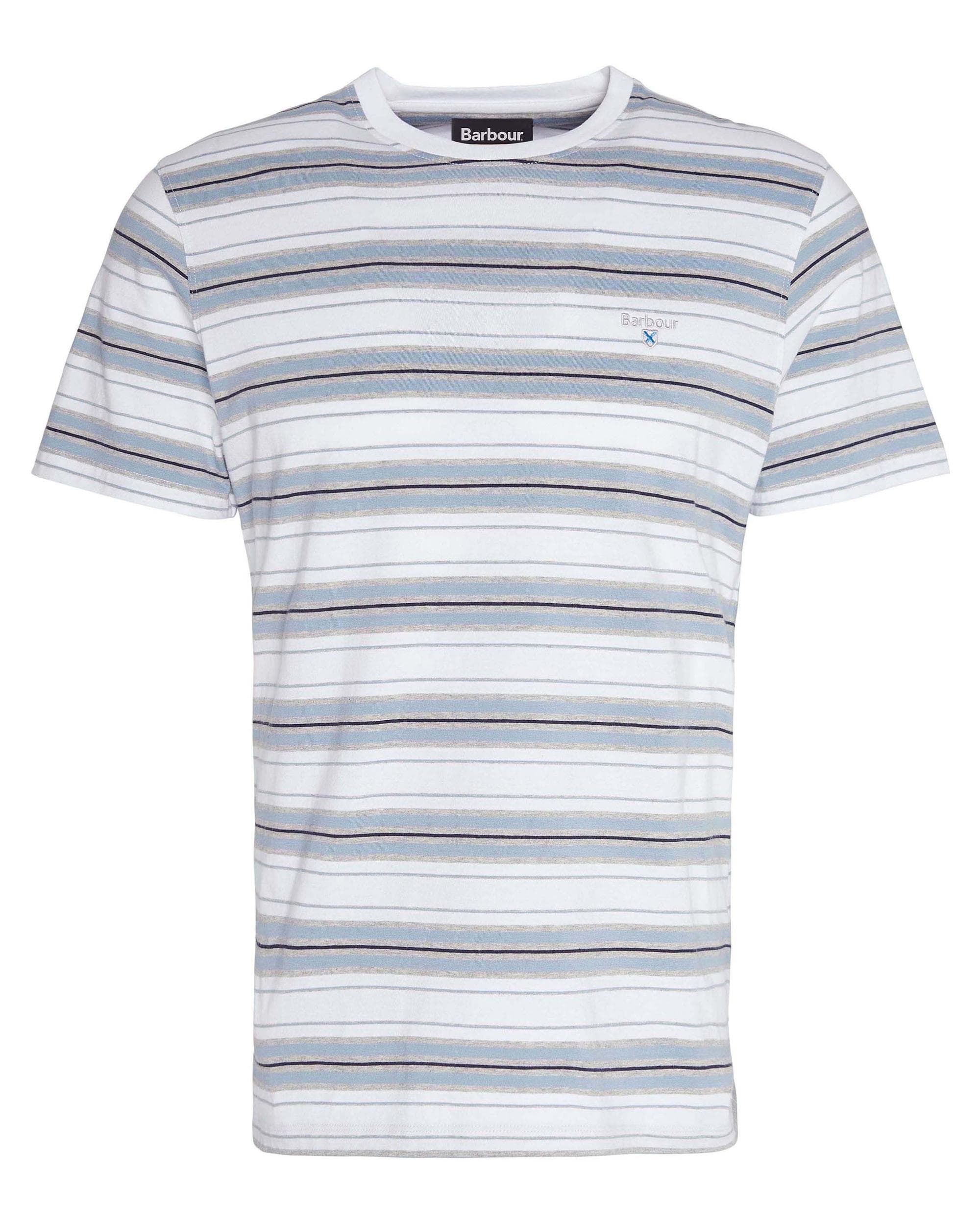 Barbour Boldron Stripe Mens T-Shirt - Image 7
