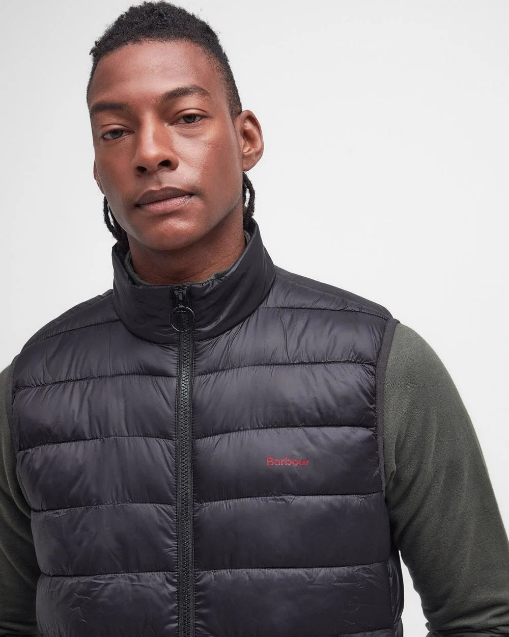 Barbour Bretby Mens Gilet - Black - Image 2
