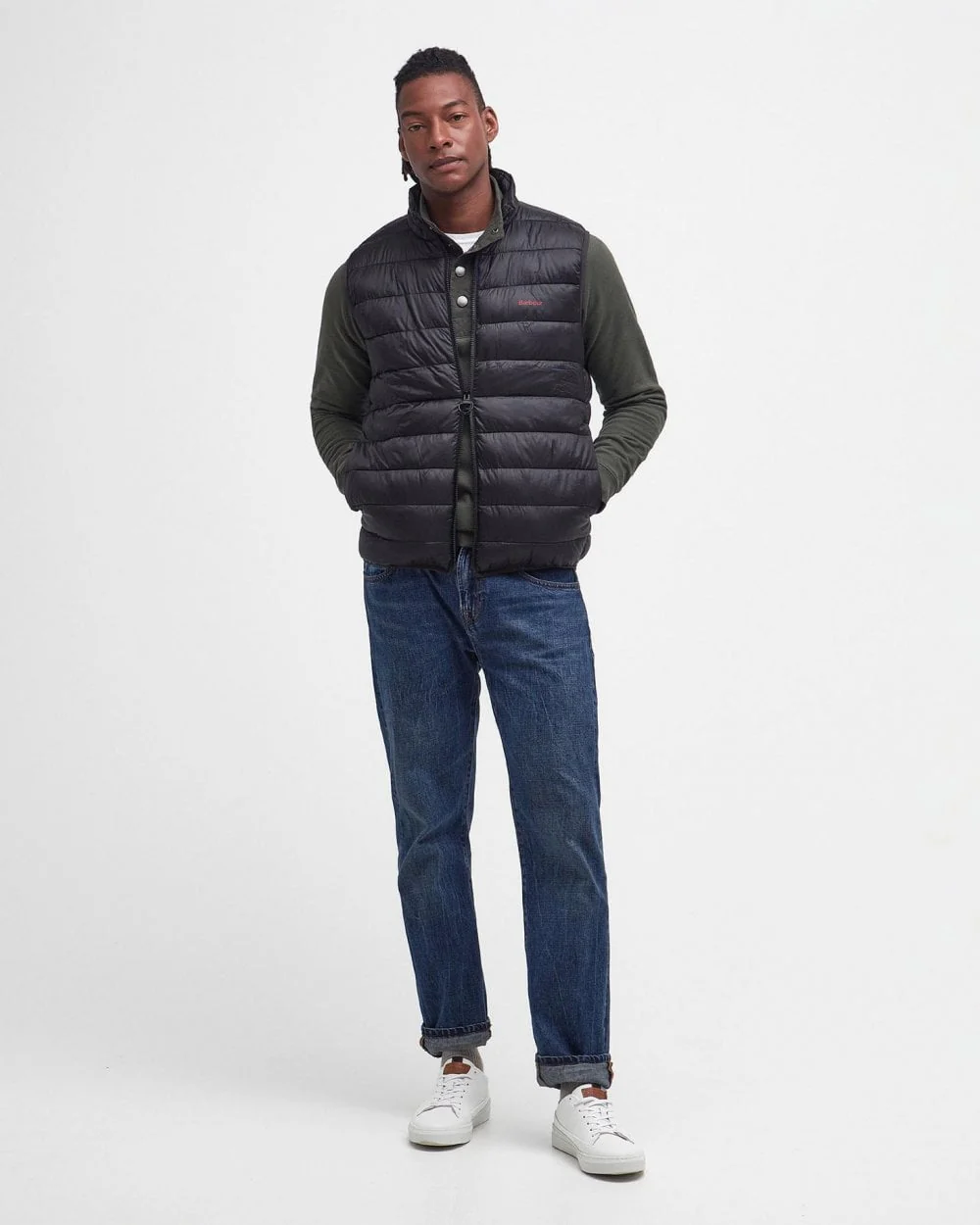 Barbour Bretby Mens Gilet - Black - Image 3