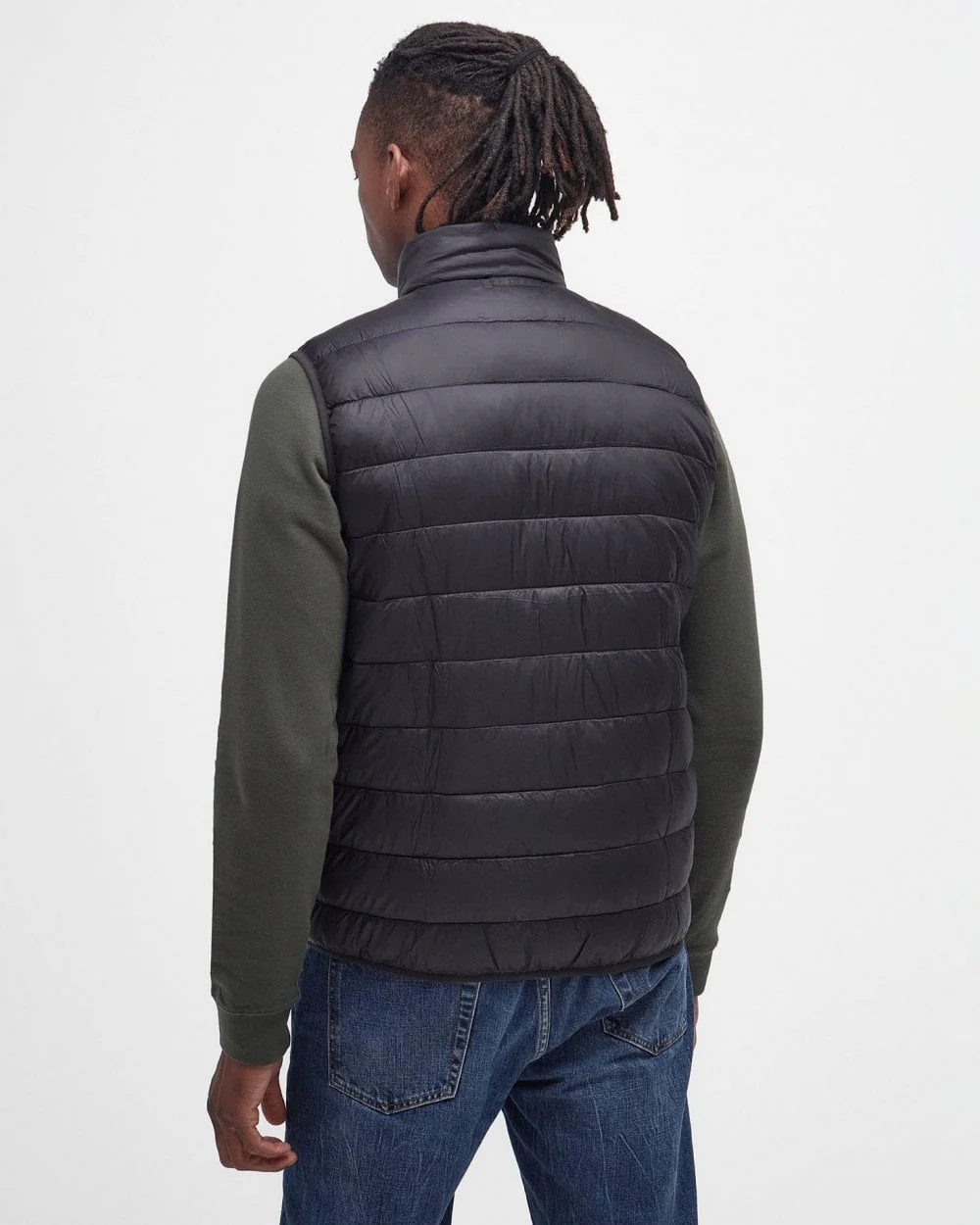 Barbour Bretby Mens Gilet - Black - Image 4