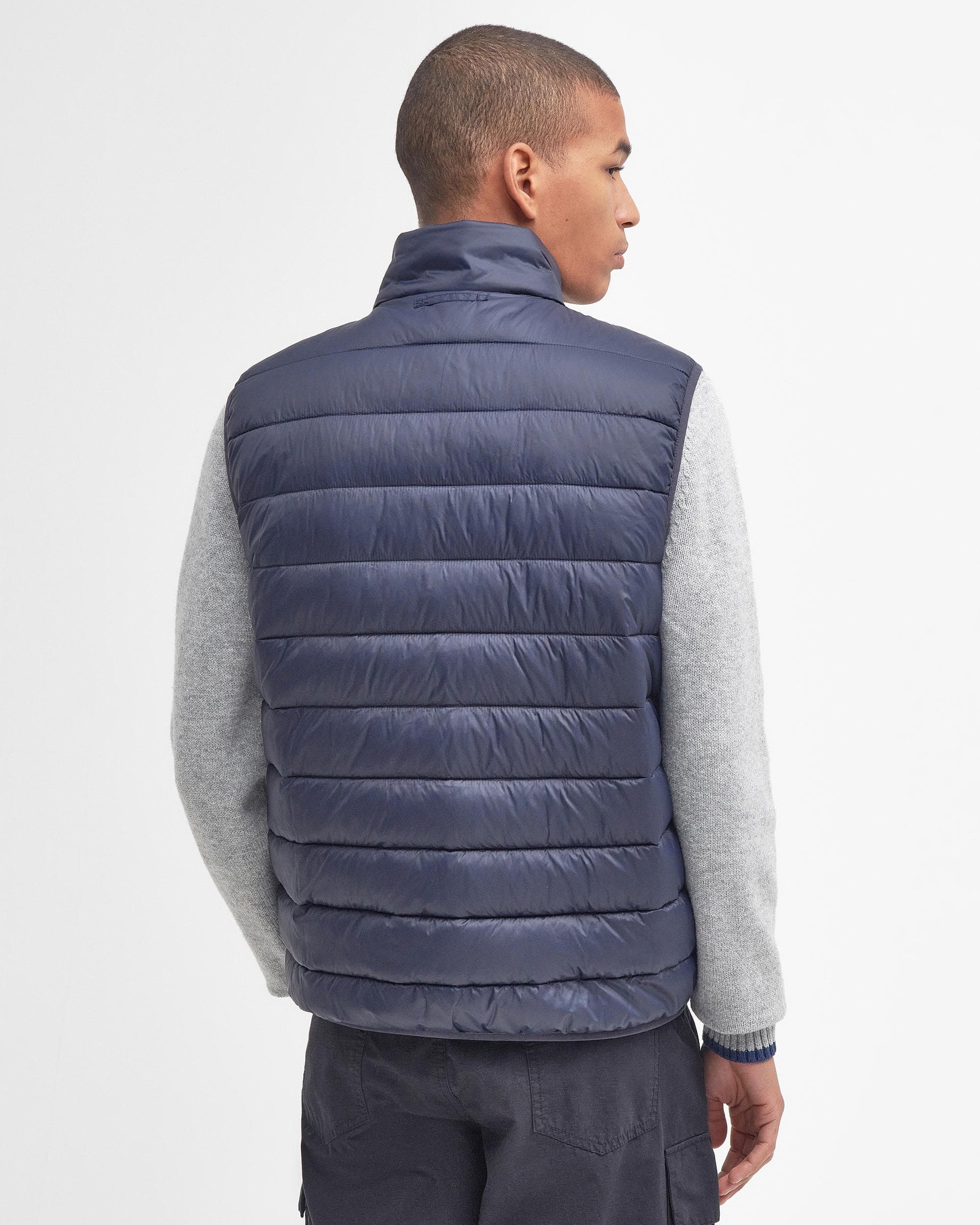 Barbour Bretby Mens Gilet - Navy - Image 4