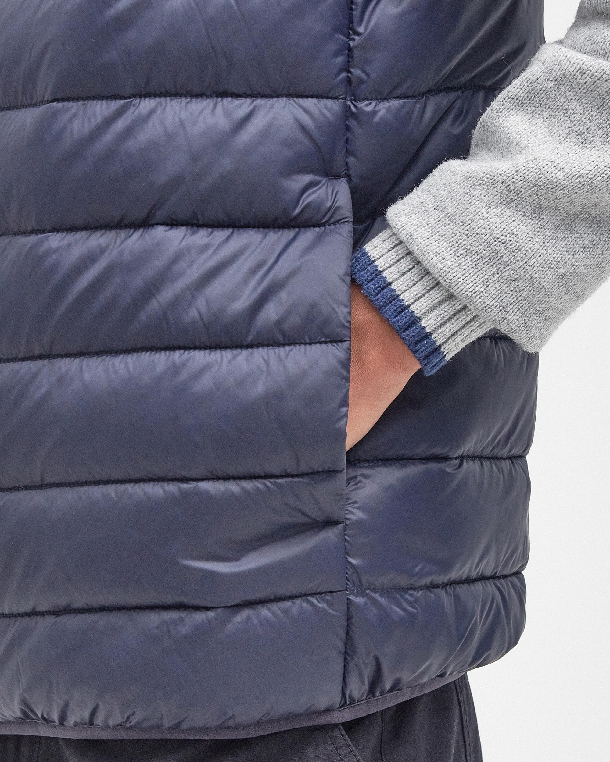 Barbour Bretby Mens Gilet - Navy - Image 5