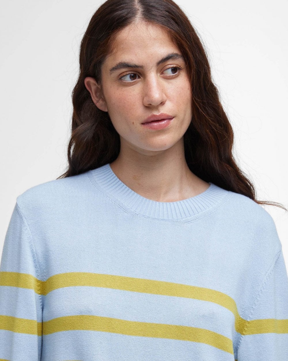 Barbour Bronya Womens Jumper - Breeze Blue - Image 3