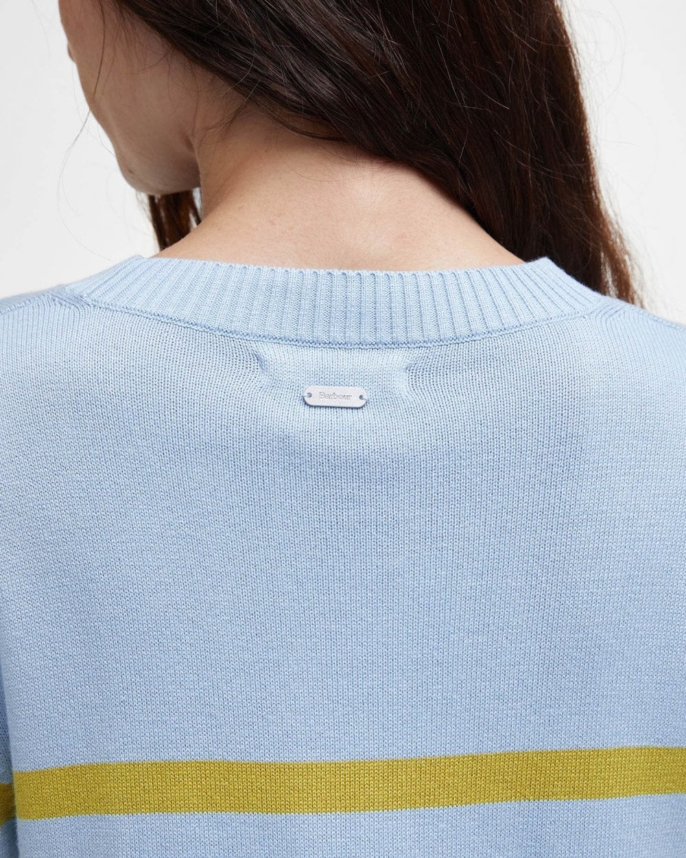 Barbour Bronya Womens Jumper - Breeze Blue - Image 4