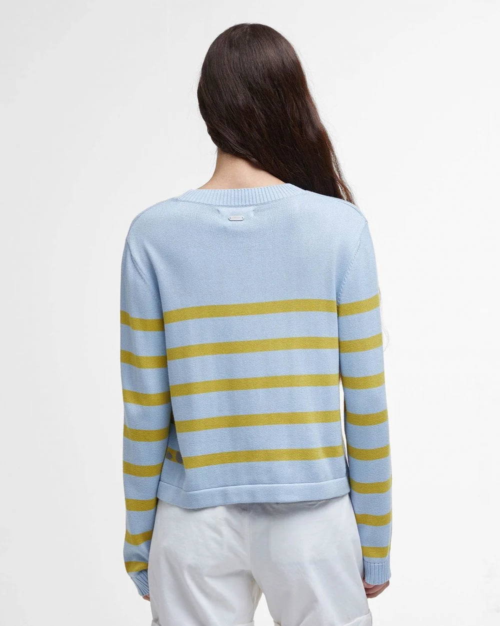 Barbour Bronya Womens Jumper - Breeze Blue - Image 5