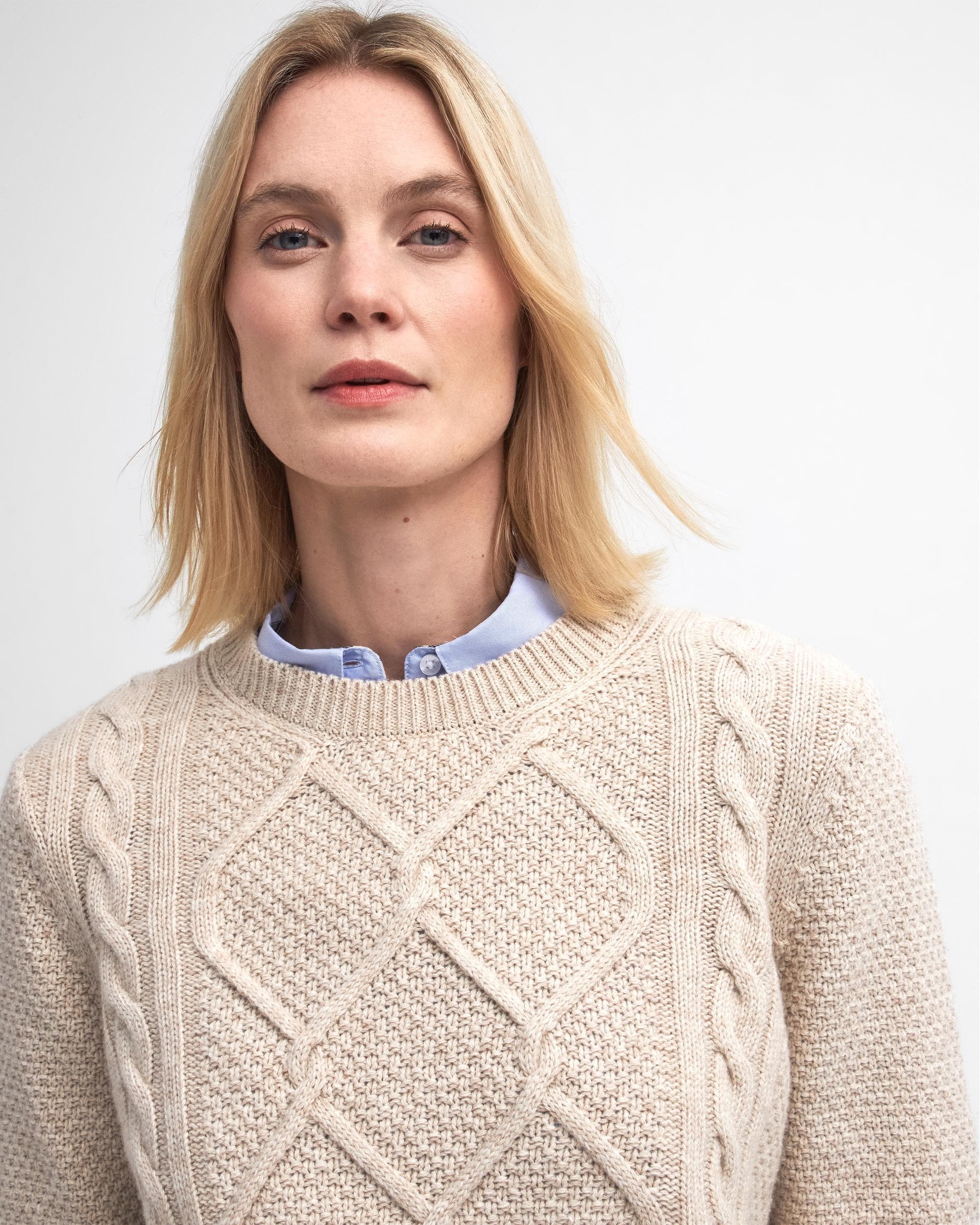 Barbour Burne Womens Knitted Jumper - Image 2