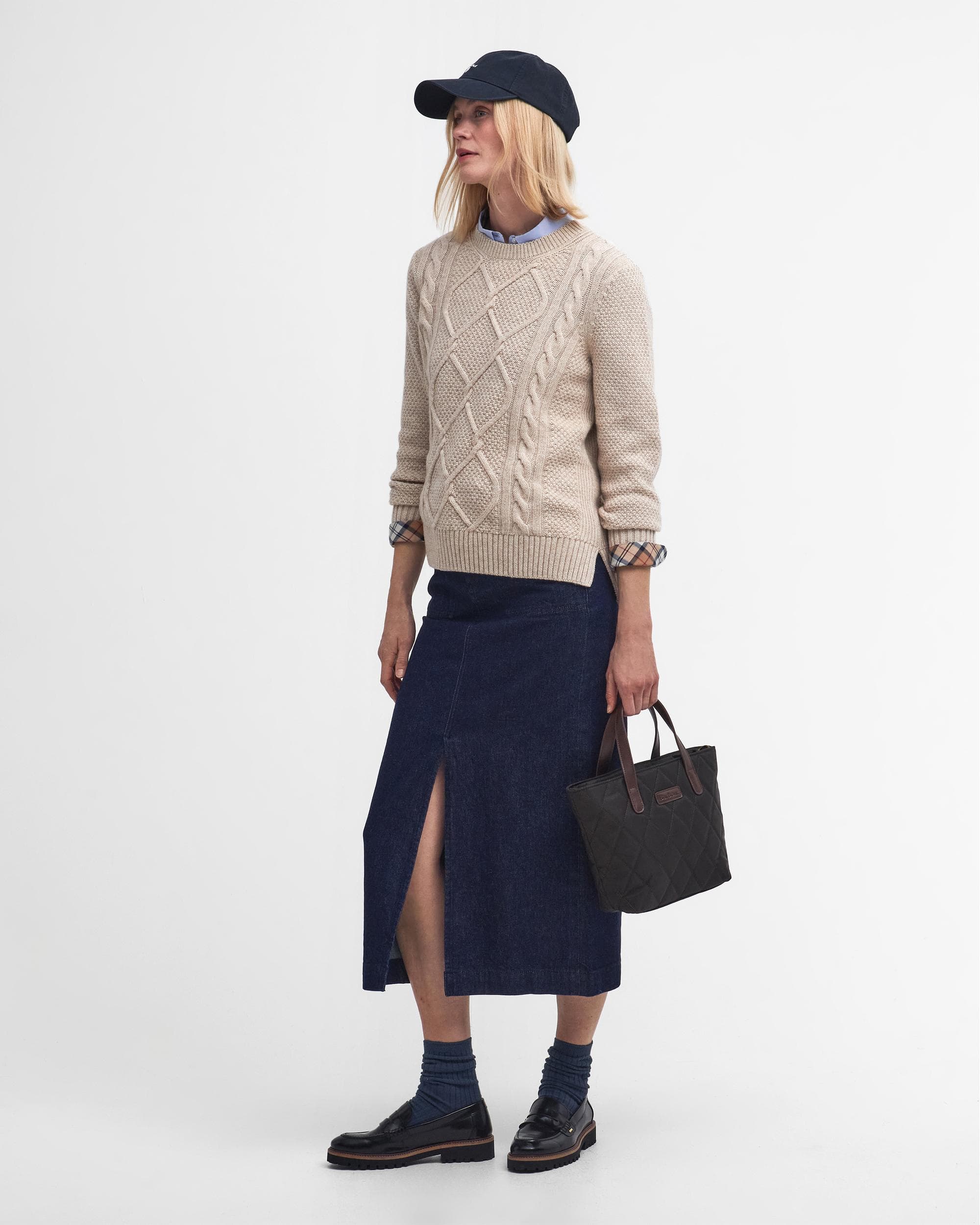 Barbour Burne Womens Knitted Jumper - Image 3