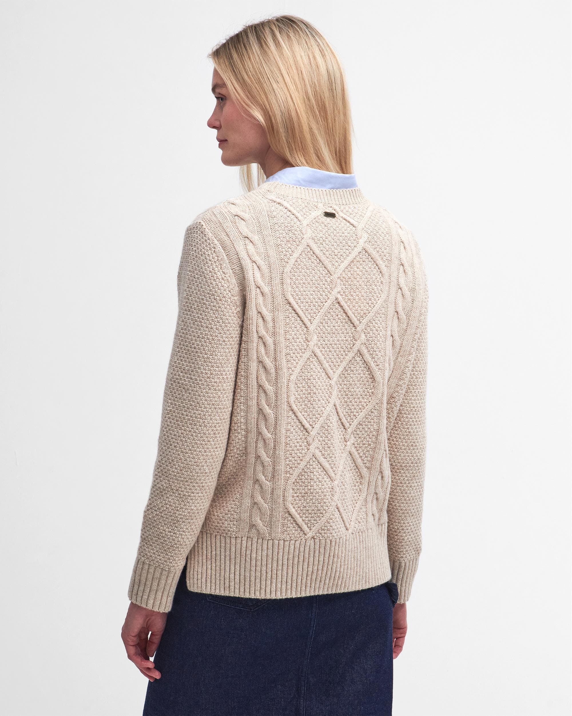 Barbour Burne Womens Knitted Jumper - Image 4