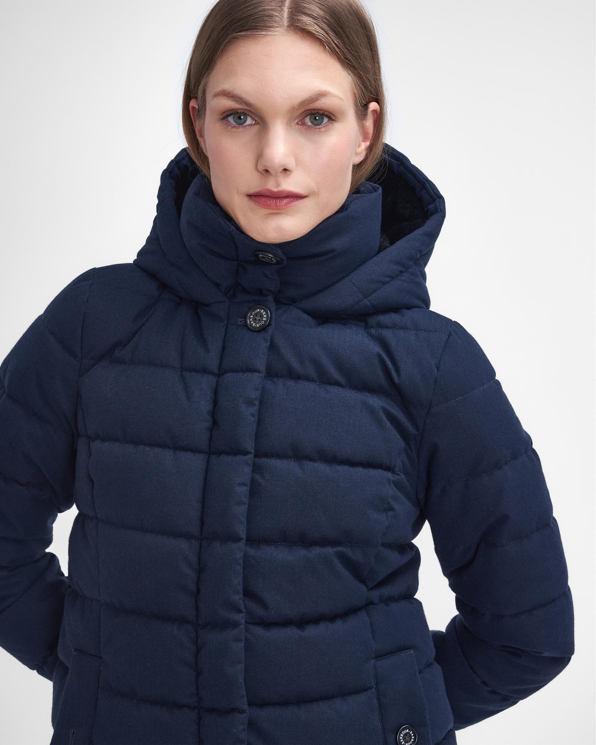 Barbour Camellia Womens Puffer Jacket - Image 2