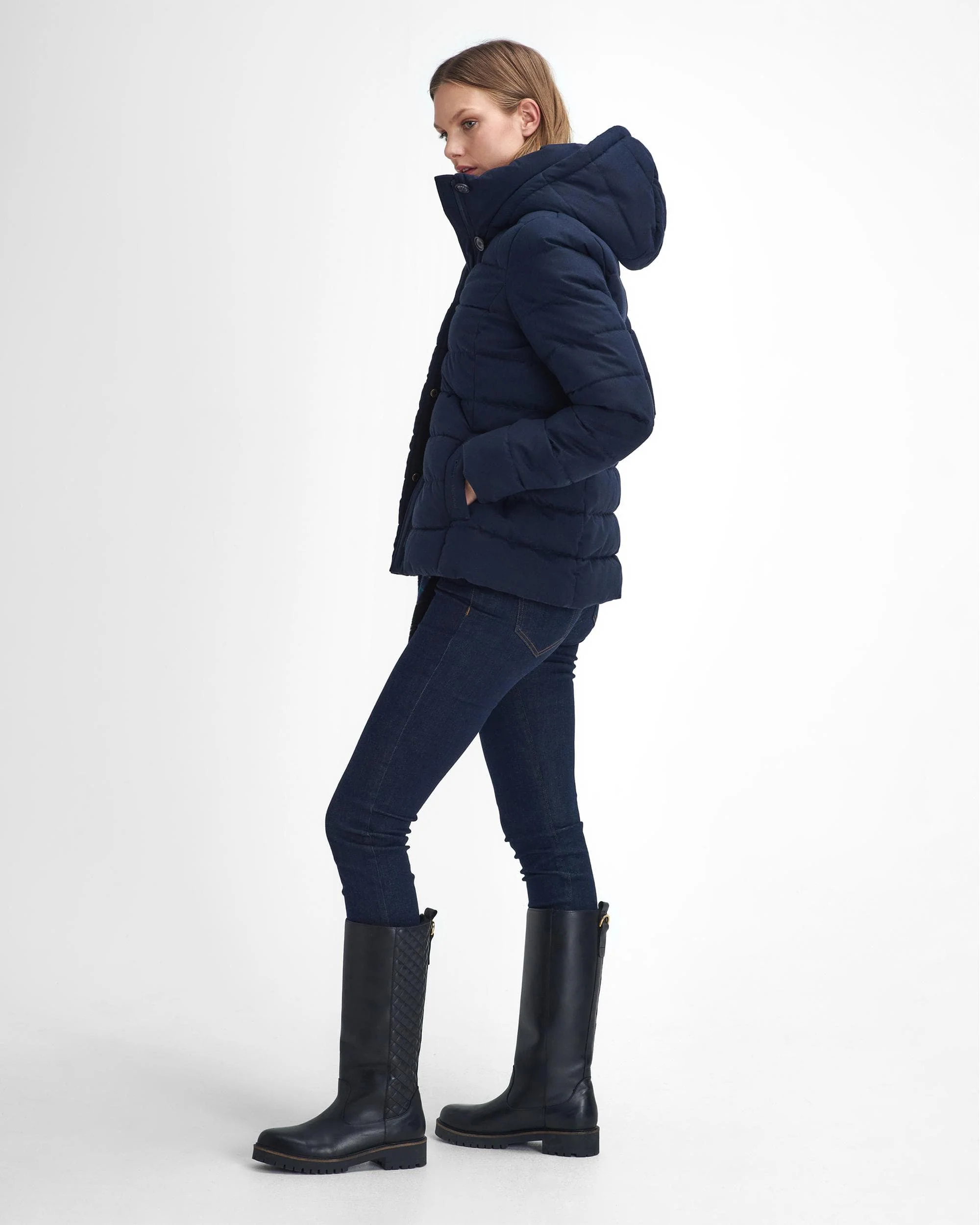 Barbour Camellia Womens Puffer Jacket - Image 5