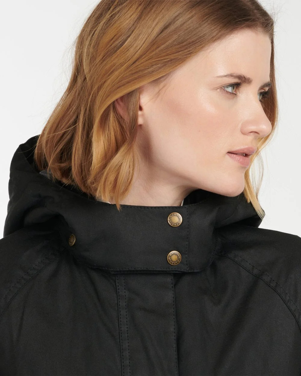 Barbour Cannich Wax Womens Jacket - Black/Modern - Image 6