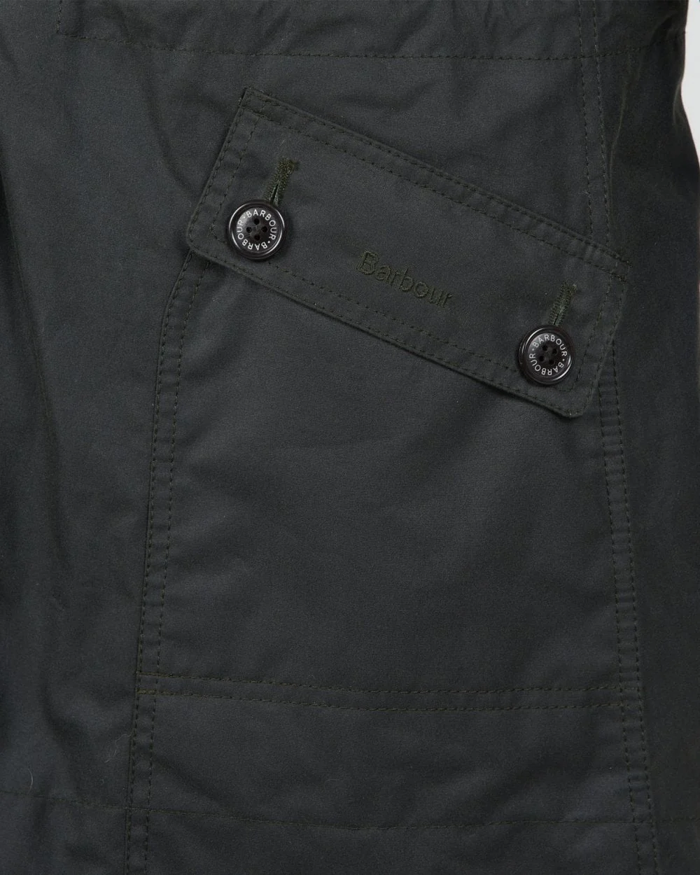 Barbour Cannich Wax Womens Jacket - Sage/Ancient - Image 8