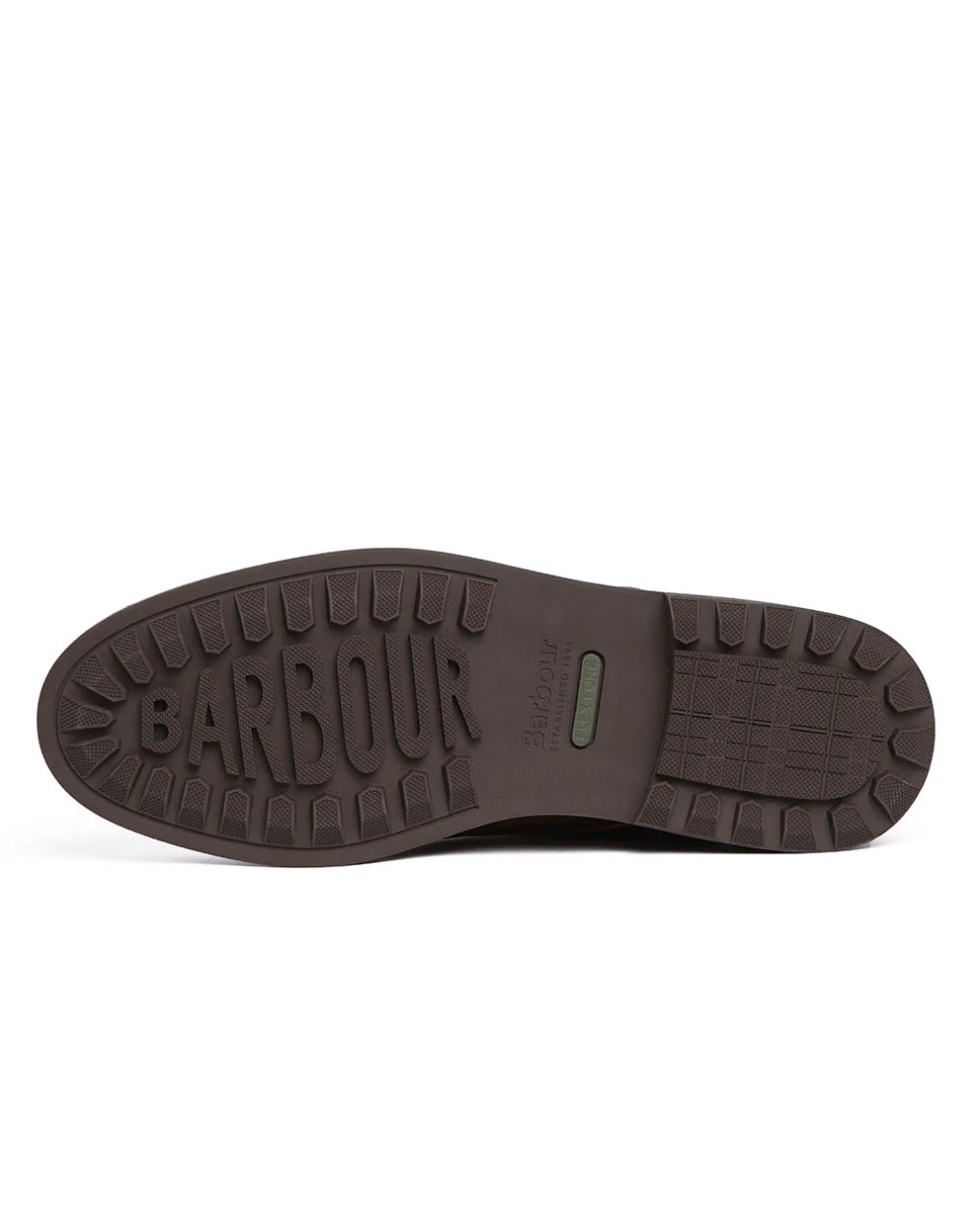 Barbour Carthy Mens Derby Shoes - Dark Brown - Image 2