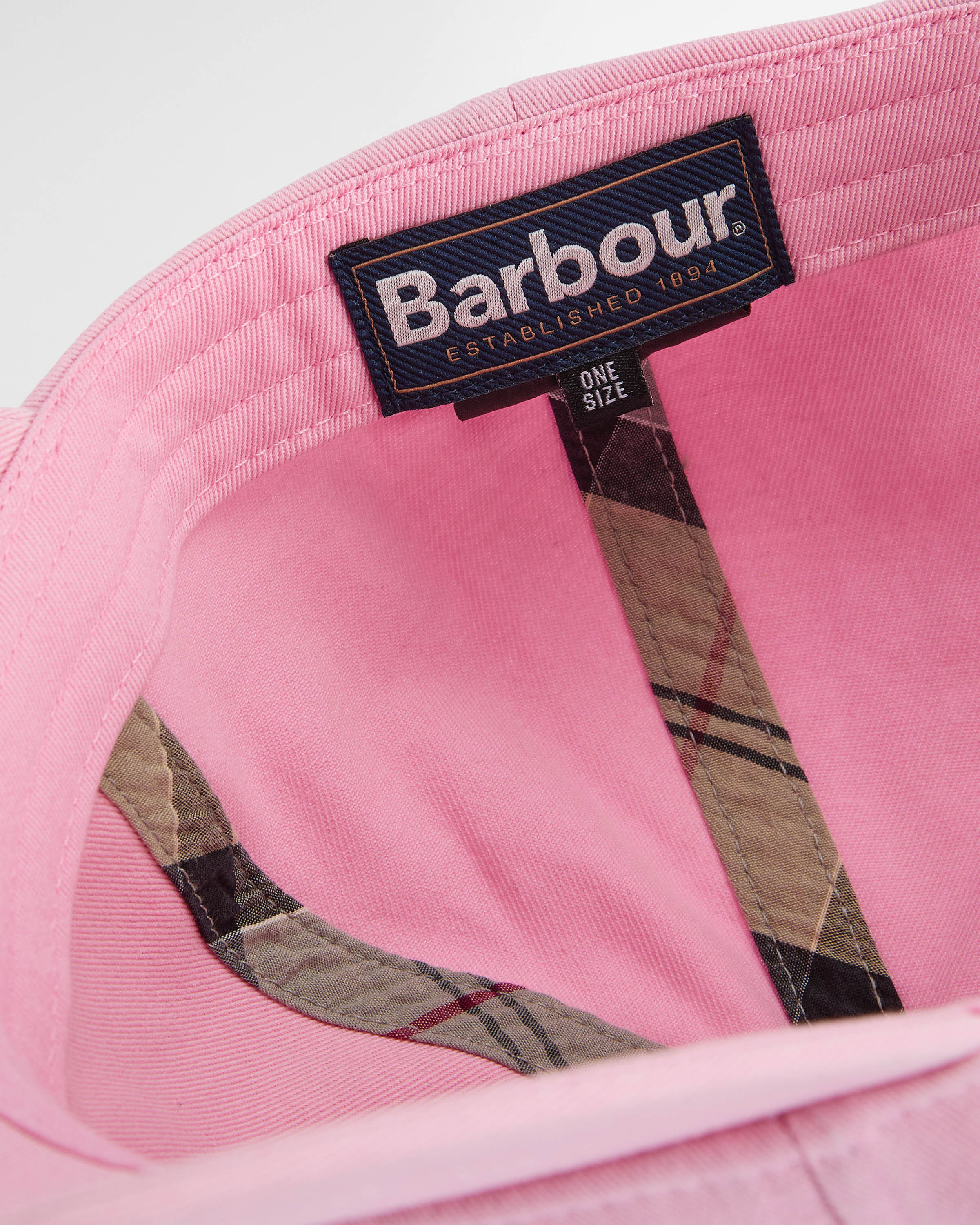 Barbour Cascade Mens Sports Cap - Pink - Image 2