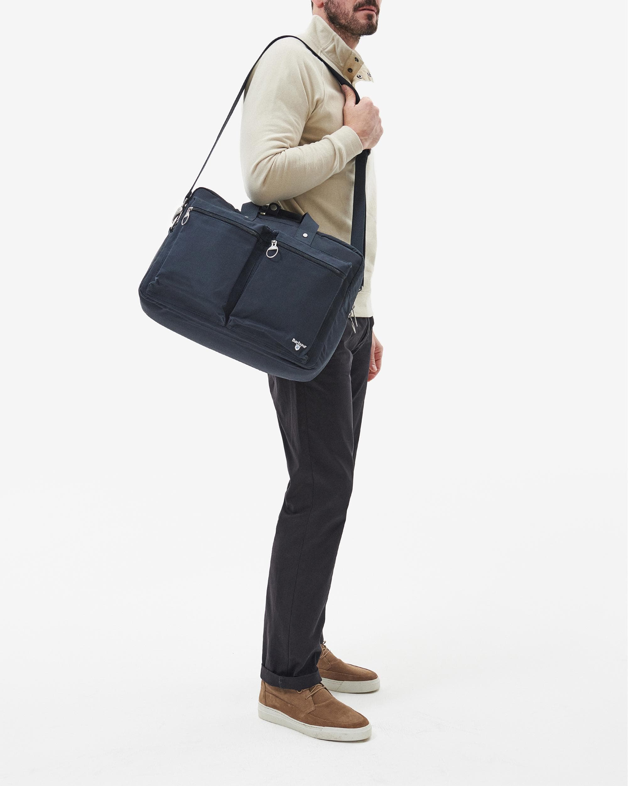 Barbour Cascade Multiway Unisex Laptop Bag - Image 2