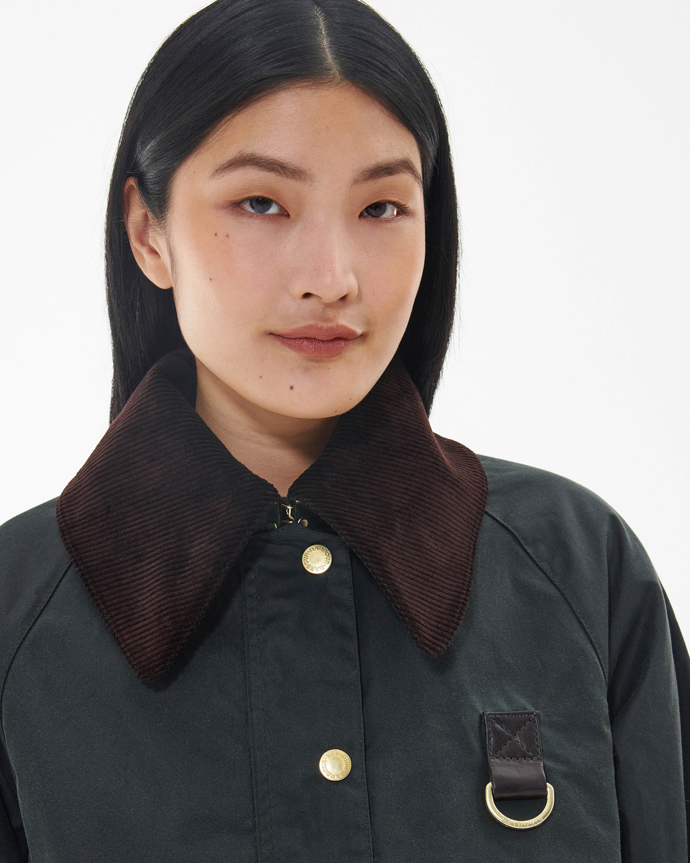 Barbour Catton Womens Wax Jacket - Sage/Ancient - Image 4