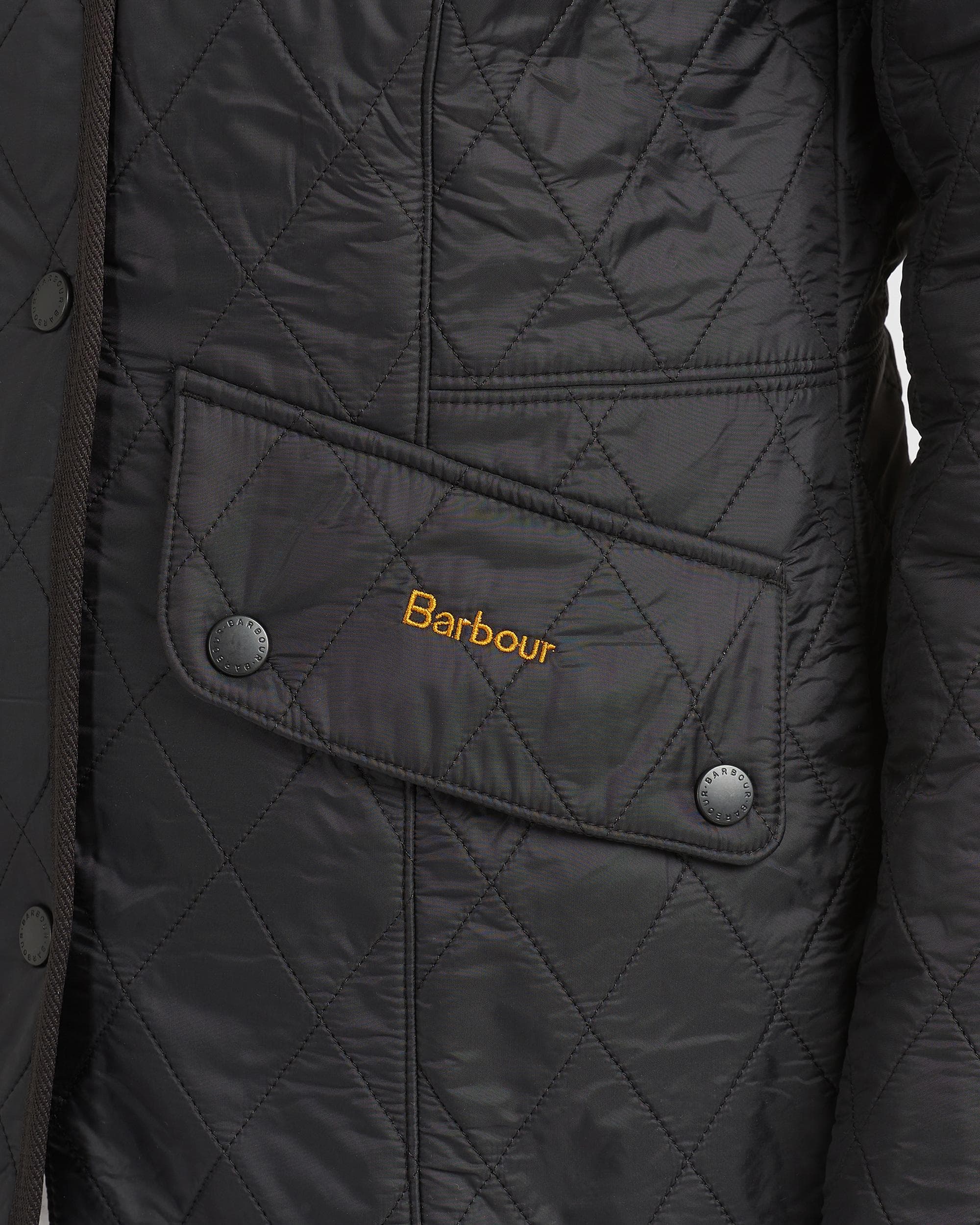 Barbour Cavalry Womens Polarquilt Jacket - Black - Image 6