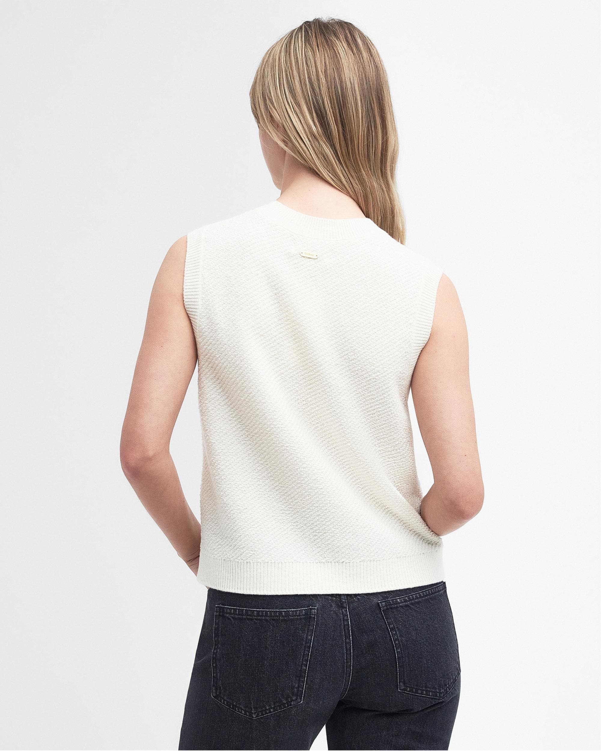 Barbour Charlene Womens Knitted Jumper Vest - Image 4