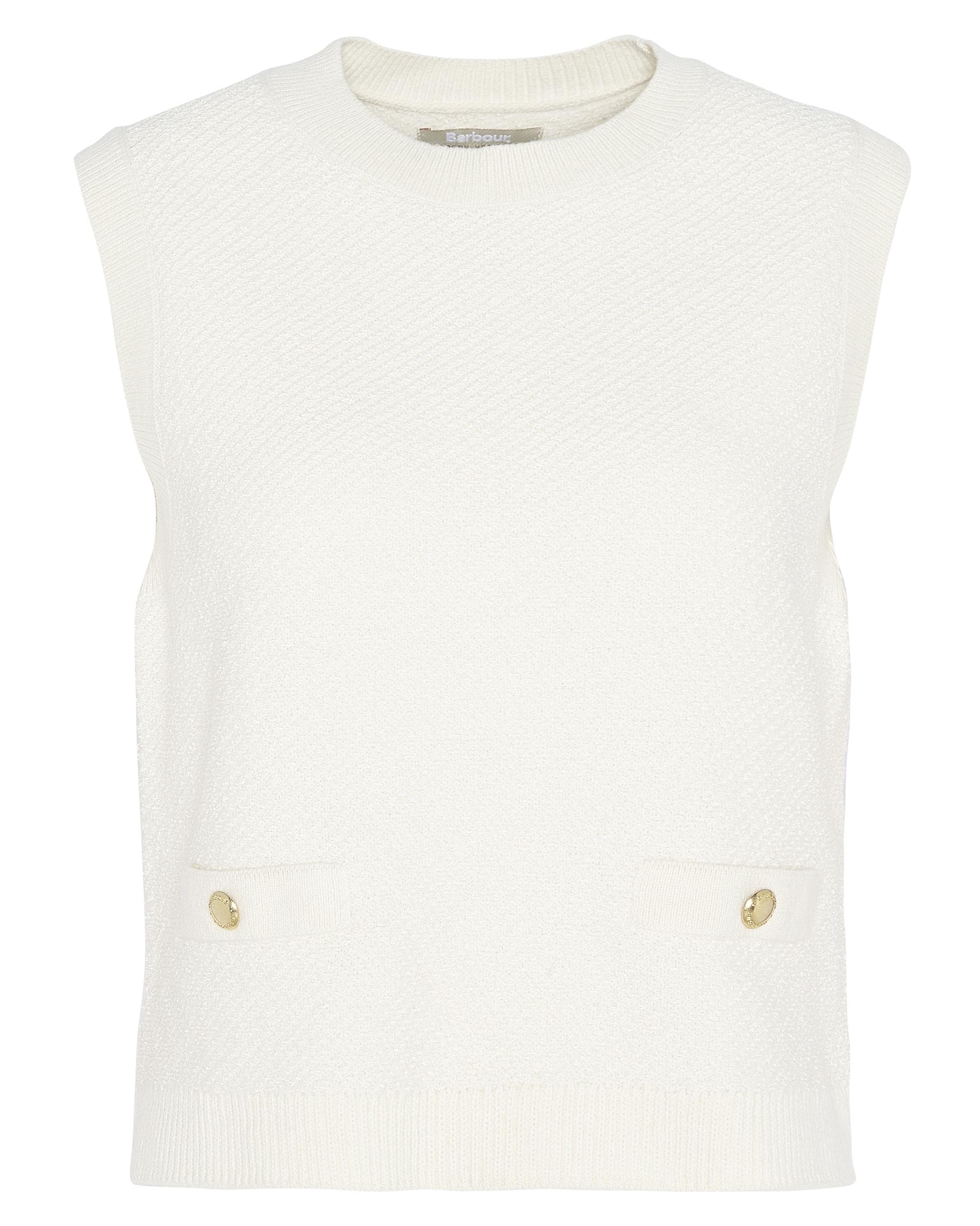 Barbour Charlene Womens Knitted Jumper Vest - Image 7