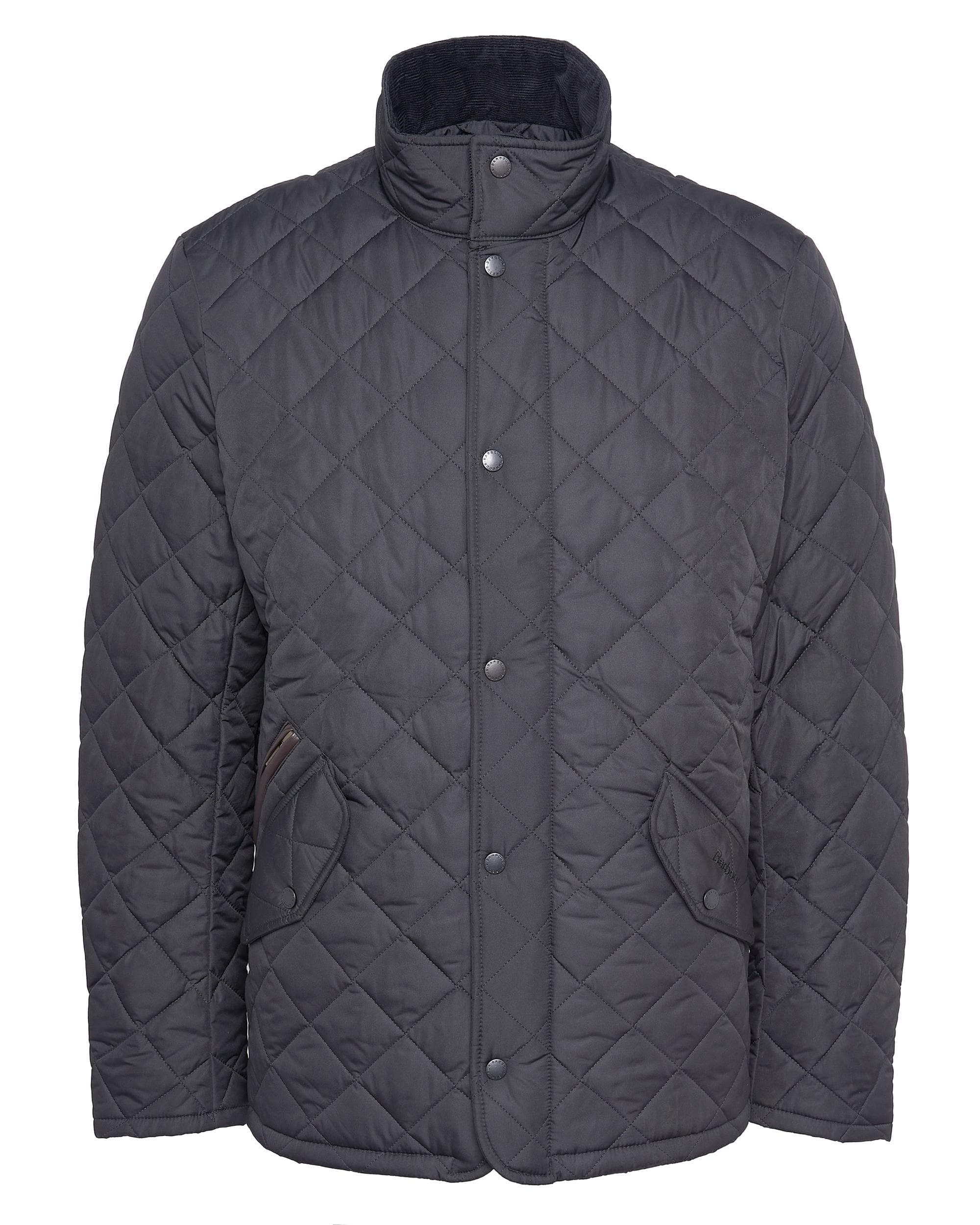 Barbour Chelsea Mens Sportsquilt Jacket - Black - Image 9