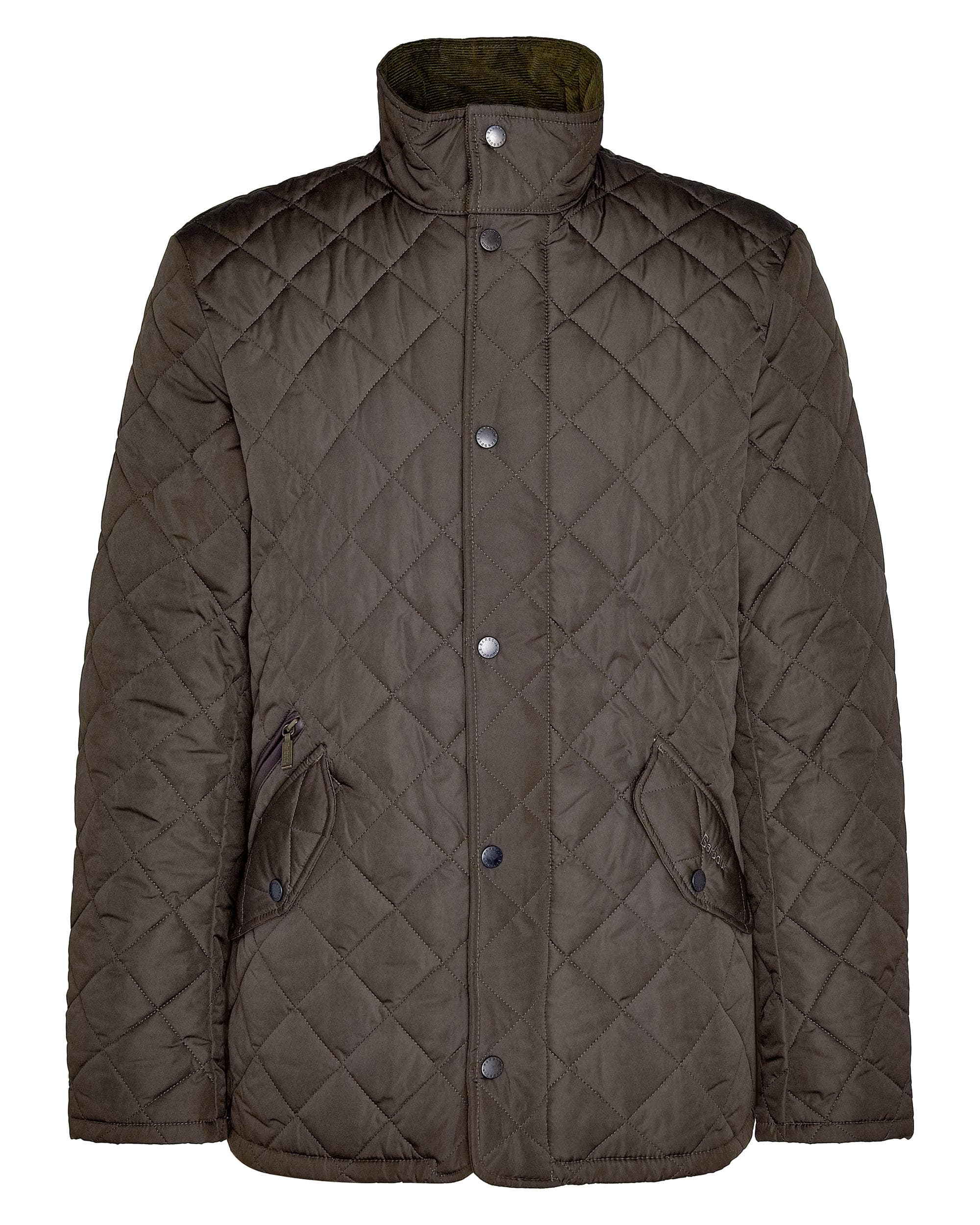 Barbour Chelsea Mens Sportsquilt Jacket - Olive - Image 10