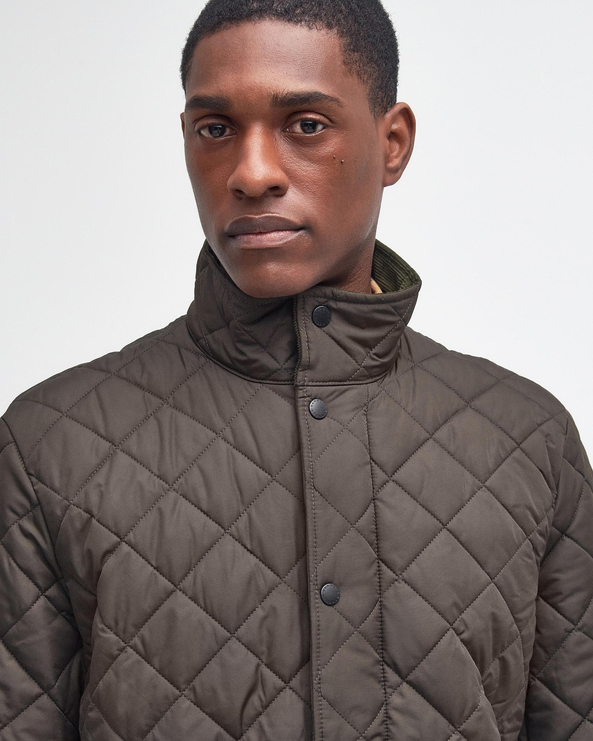 Barbour Chelsea Mens Sportsquilt Jacket - Olive - Image 2