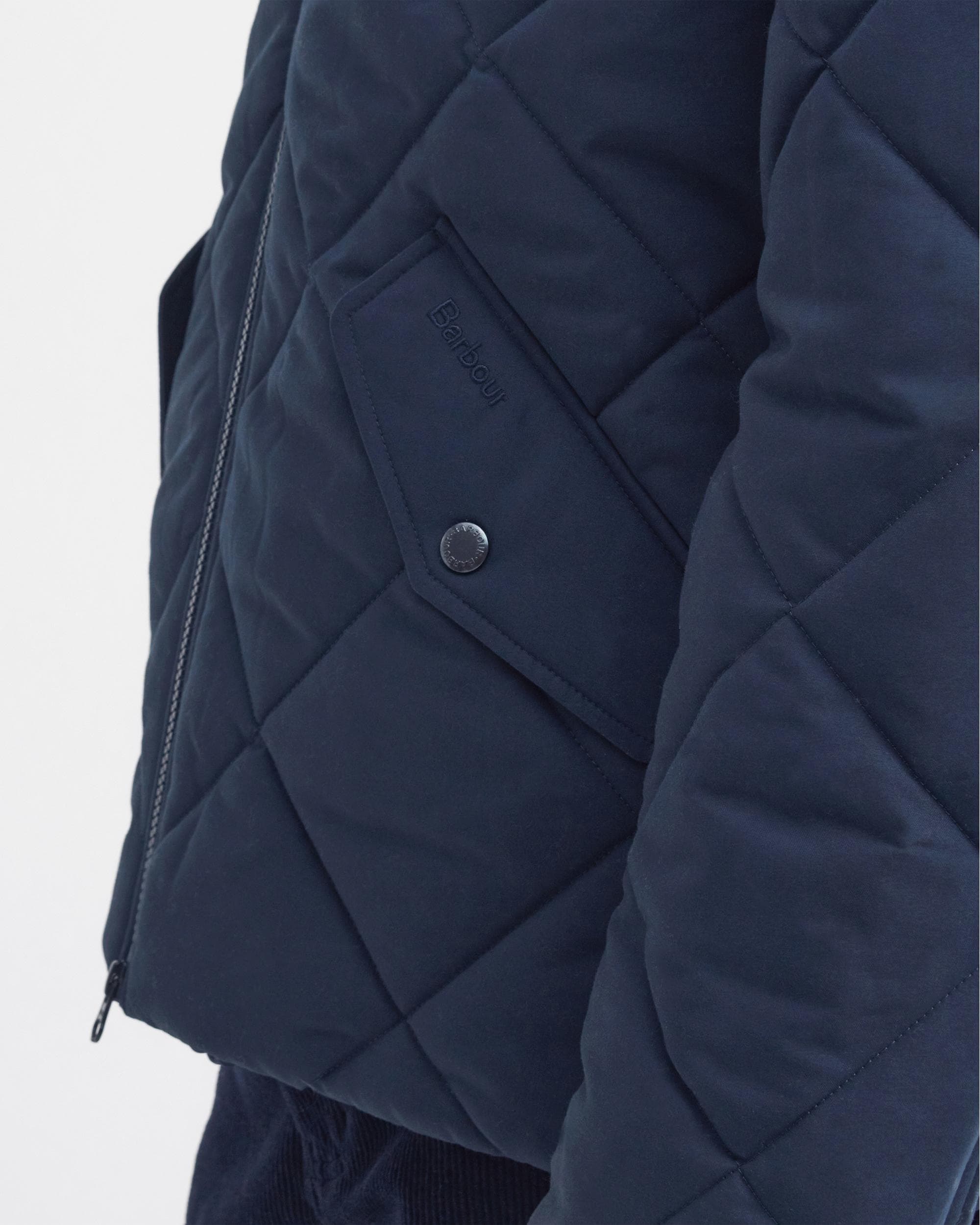 Barbour City Chelsea Mens Quilted Jacket - Image 4