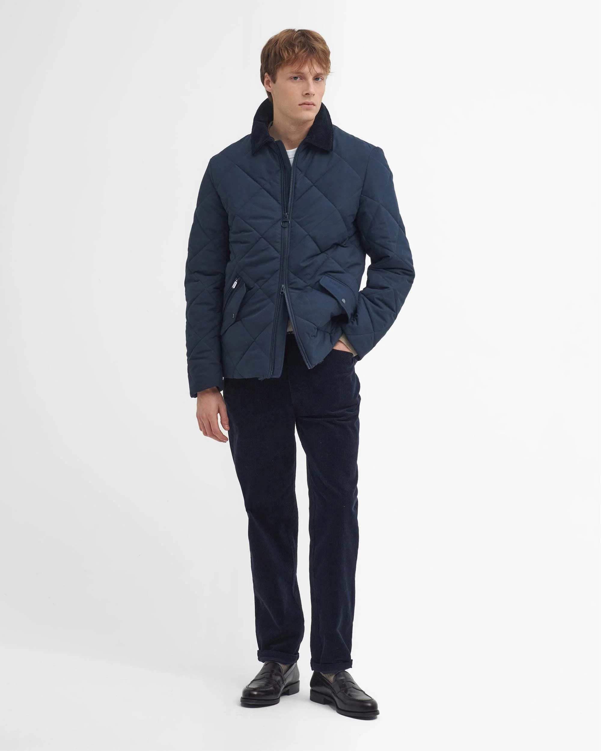 Barbour City Chelsea Mens Quilted Jacket - Image 5