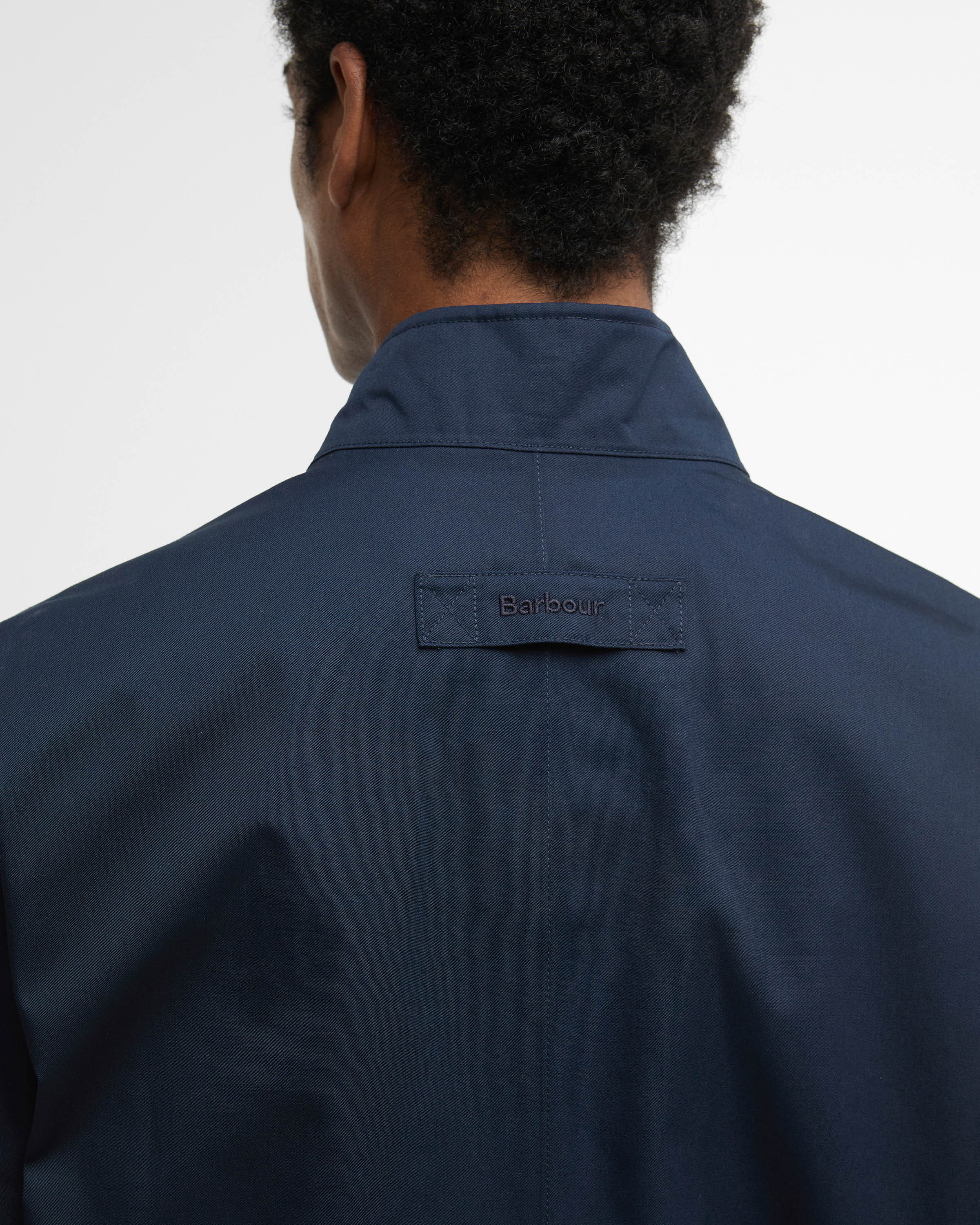 Barbour City Chelsea Mens Waterproof Jacket - Navy/Highland Loch - Image 6