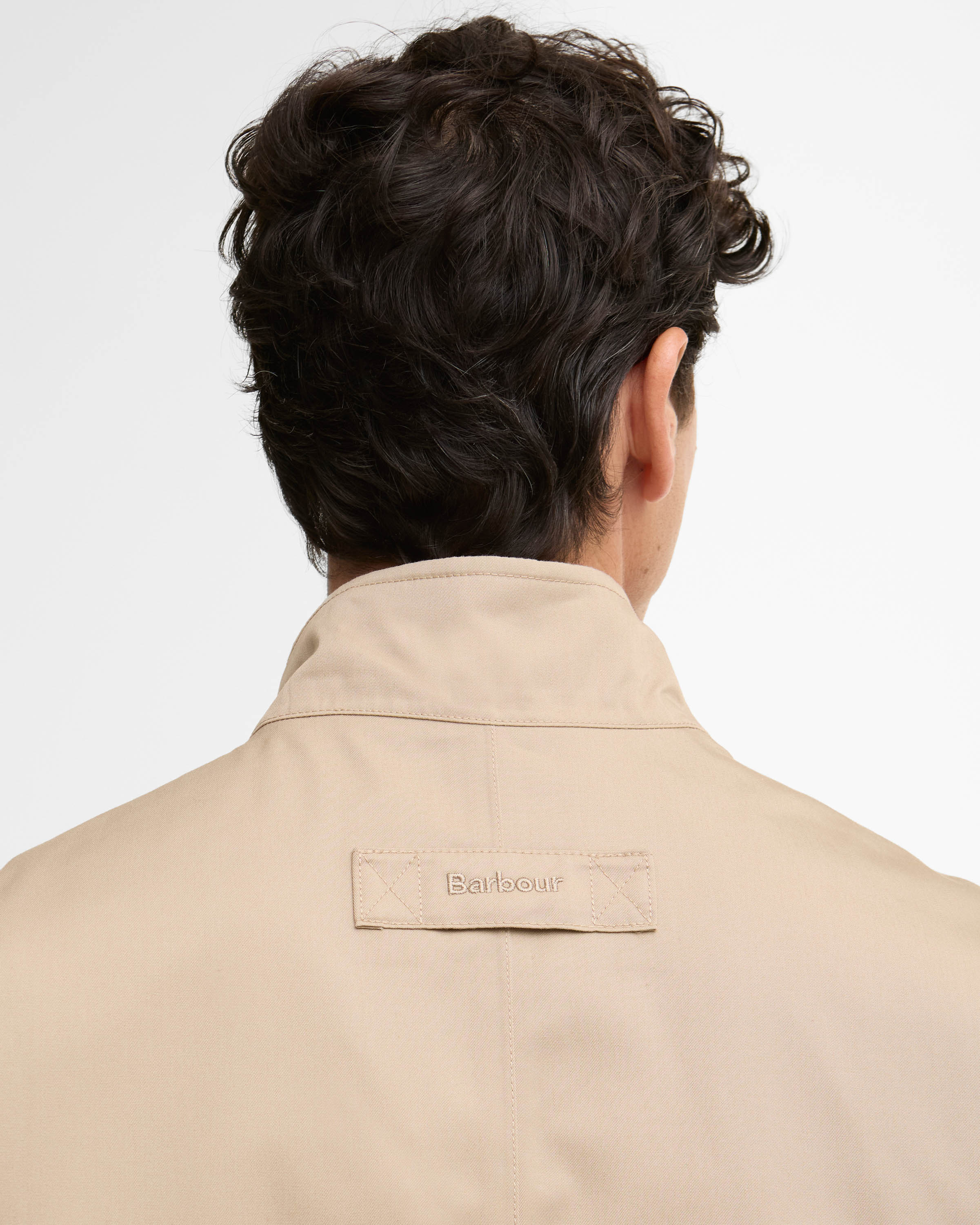 Barbour City Chelsea Mens Waterproof Jacket - Washed Stone/Highland Loch - Image 6