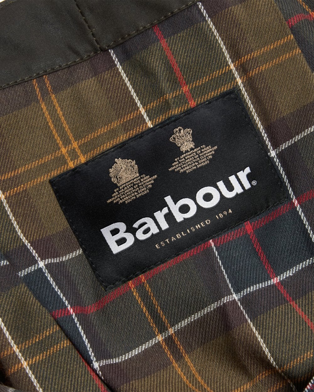 Barbour Classic Sylkoil Hood - Olive - Image 5