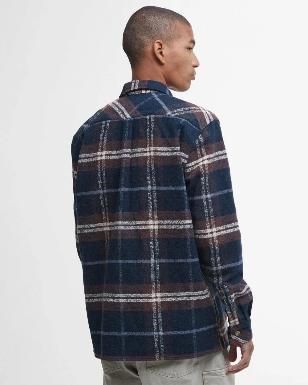Barbour Coldfall Mens Relaxed Fit Check Shirt - Image 5