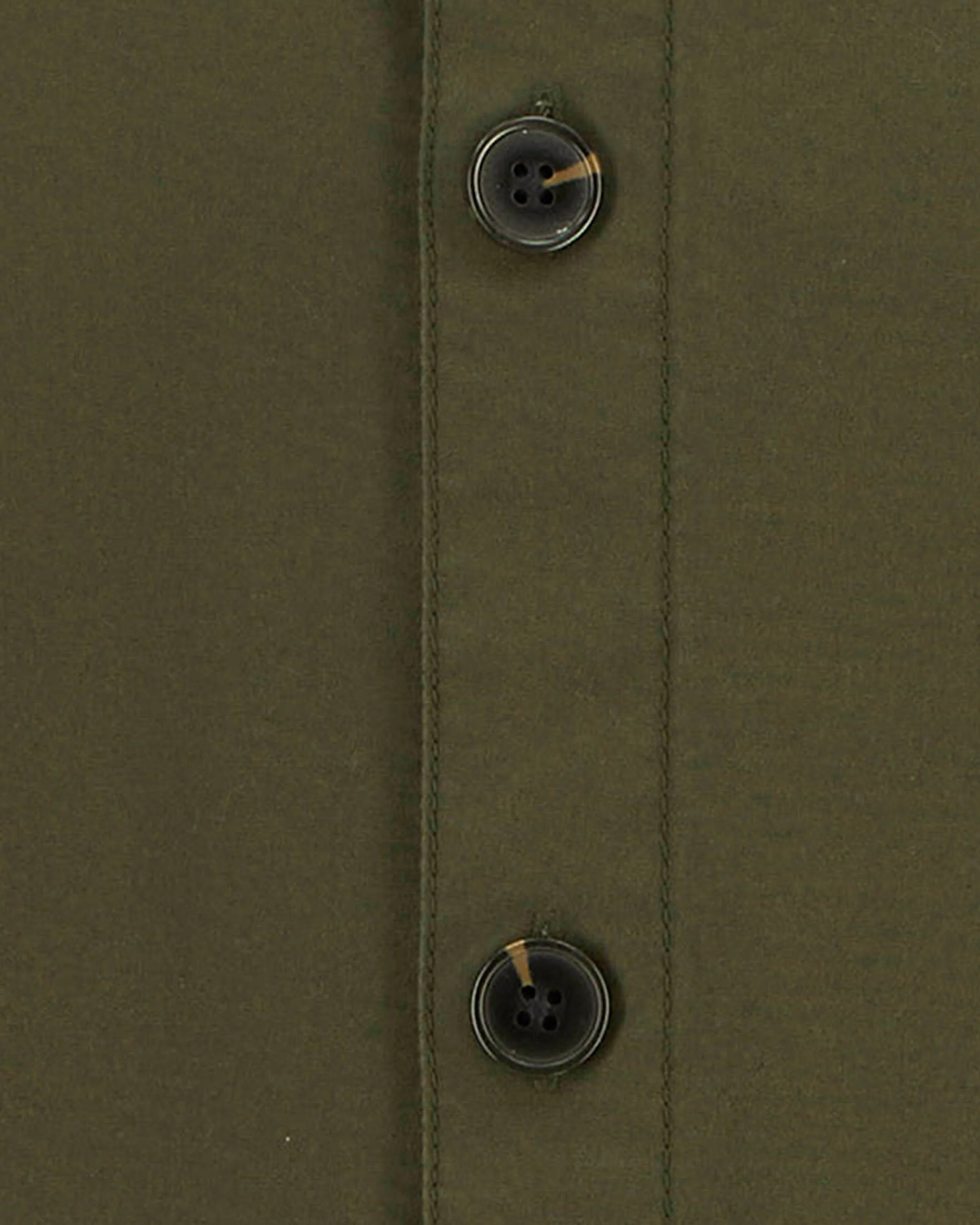 Barbour Cole Mens Tailored Fit Poplin Overshirt - Olive - Image 6