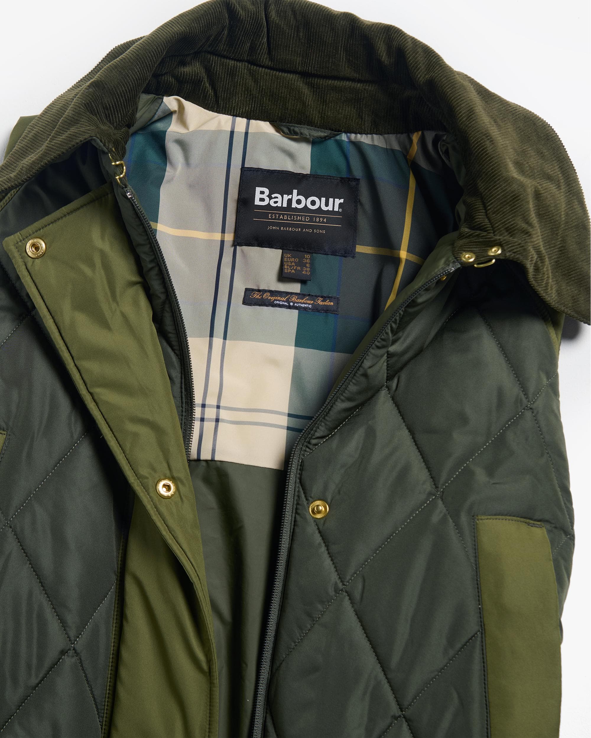 Barbour Cookston Womens Long Gilet - Image 6