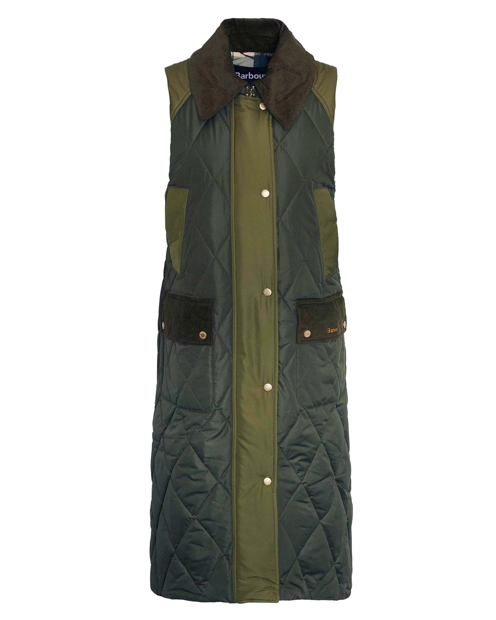 Barbour Cookston Womens Long Gilet - Image 9